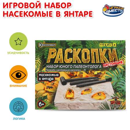 Набор для раскопок Играем вместе Жуки