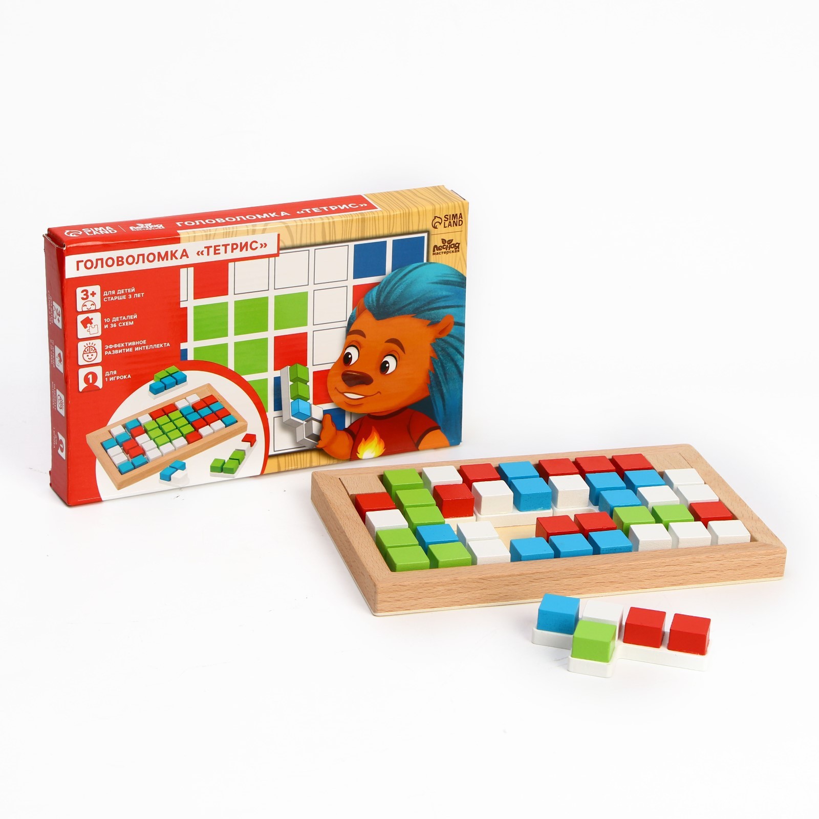 Настольная игра Лесная мастерская Тетрис - фото 2