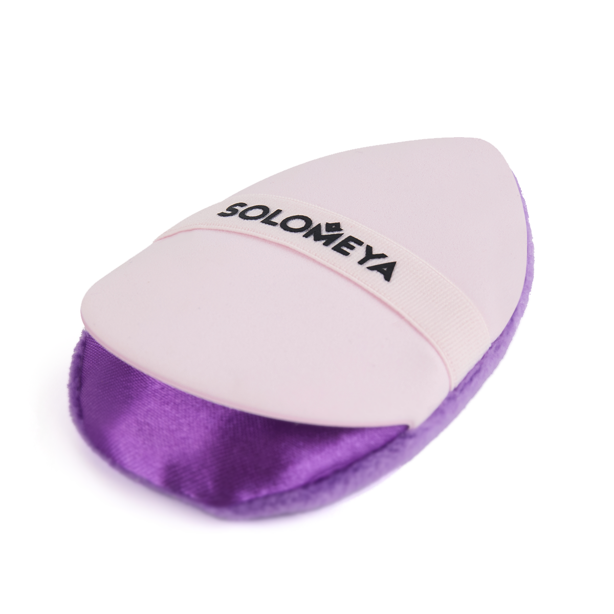 Двуxсторонняя пуховка для пудры SOLOMEYA и тональных основ - фото 3