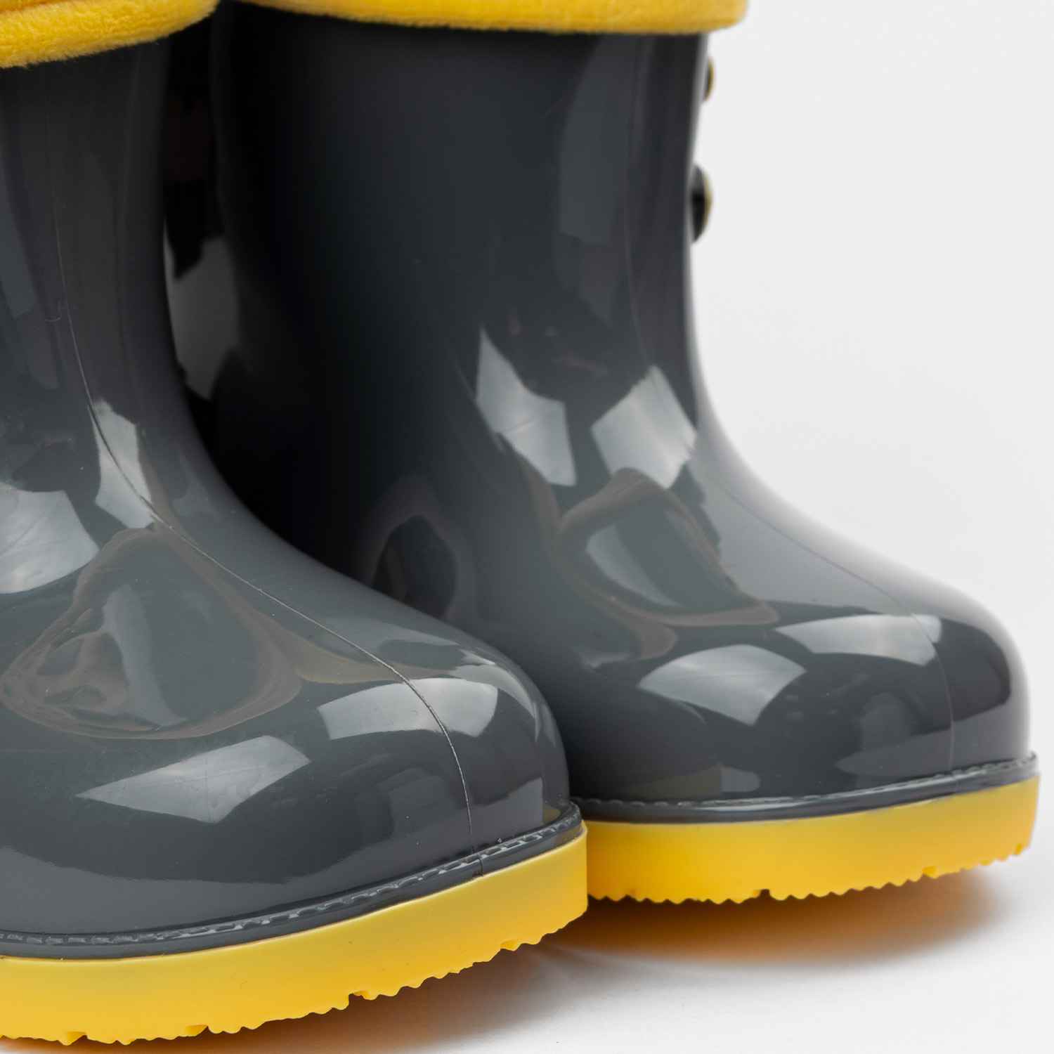 Резиновые сапоги TikkaGo 7B04_2025-04_grey-yellow - фото 3