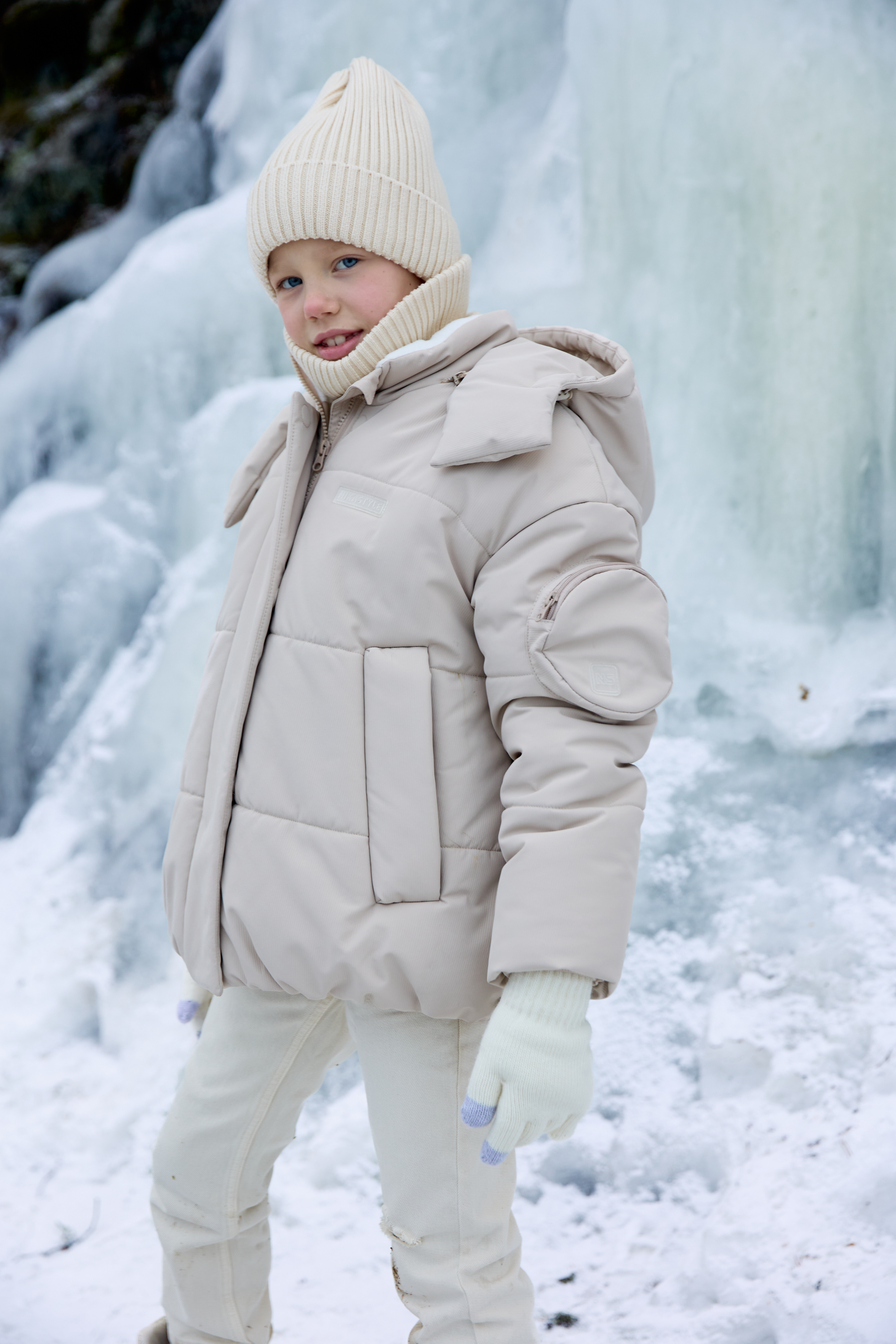 Куртка NIKASTYLE 4з8625 ваниль - фото 17