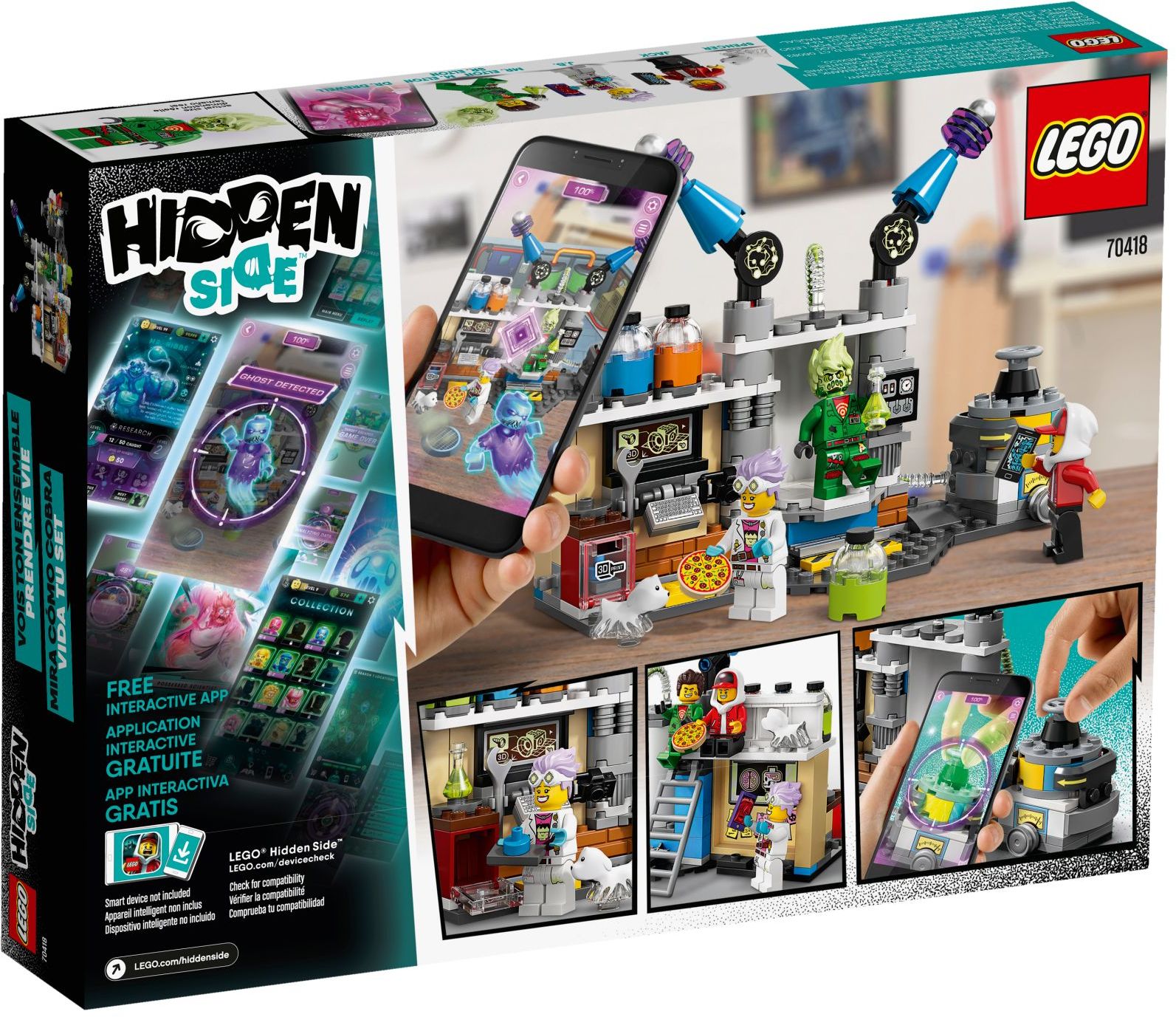 Конструктор LEGO Hidden Side 70418 173 дет. - фото 3
