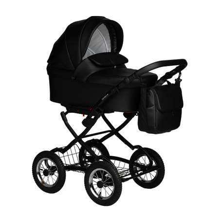 Коляска люлька JOVOLA Tessa Eco Light Classic черный