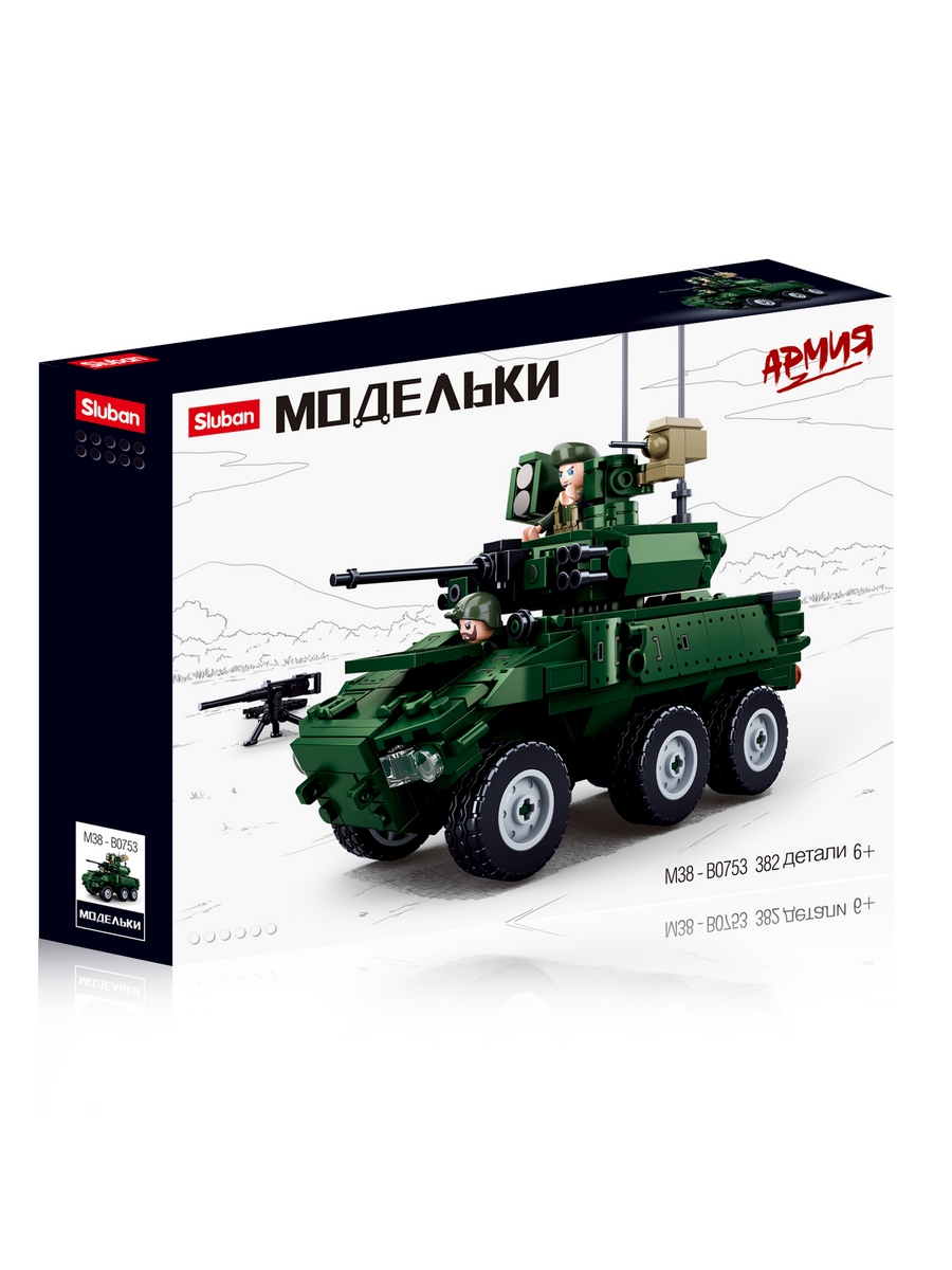 Конструктор SLUBAN 382 дет. - фото 3