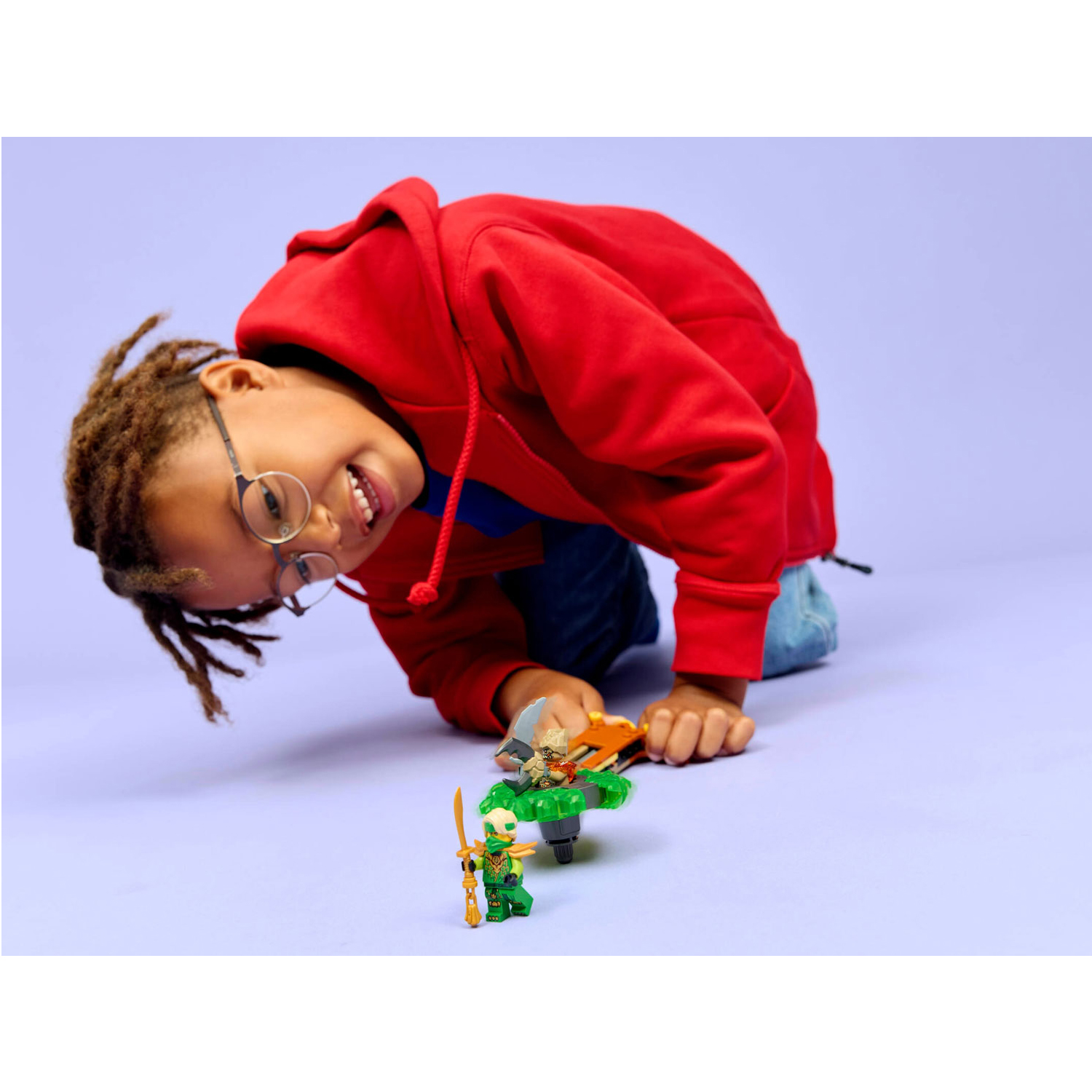 Конструктор LEGO NINJAGO Земляного Монстра Спиннера 52 дет. - фото 7