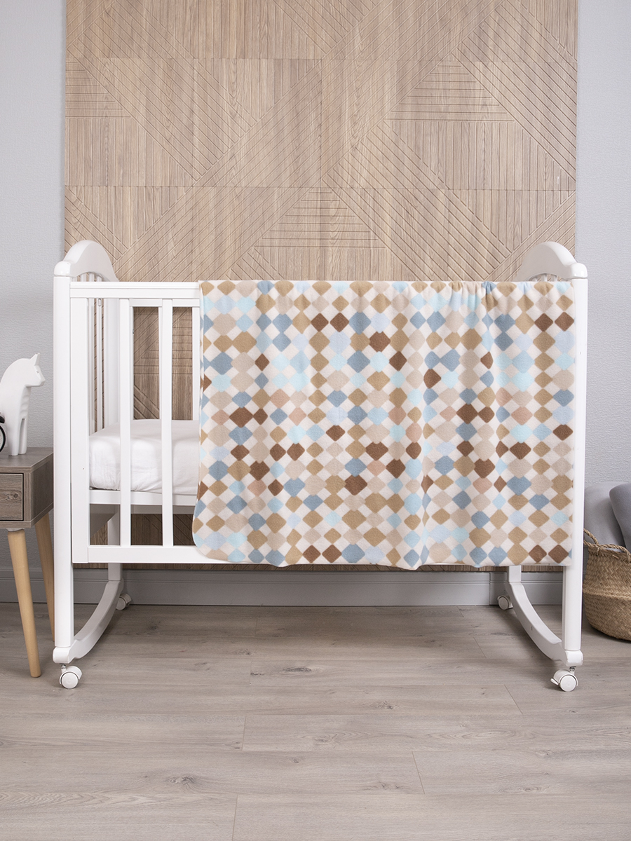 Плед флисовый Baby Nice Арлекино 100х140 см - фото 2