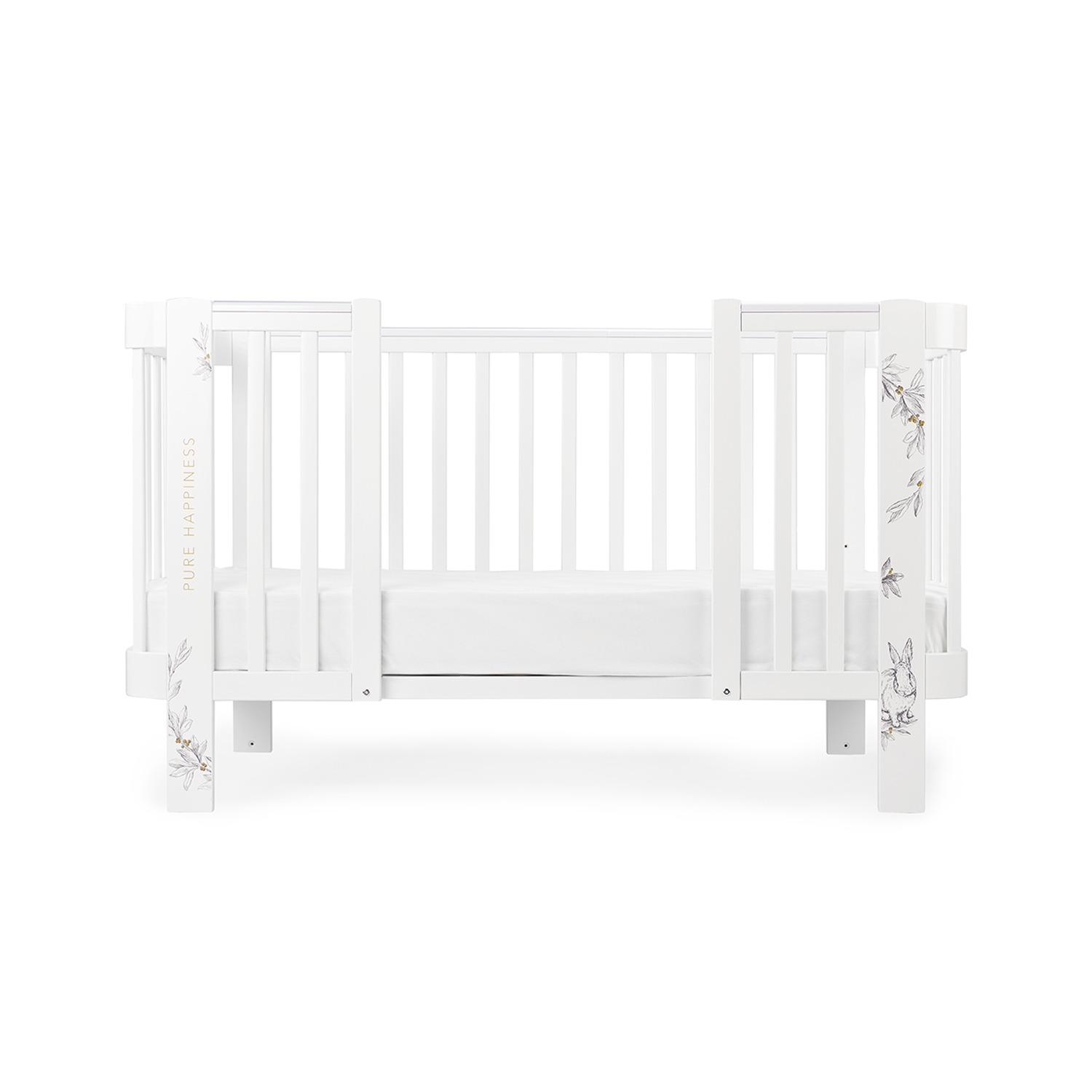 Расширитель для люльки-кроватки Happy Baby Mommy Love White - фото 2