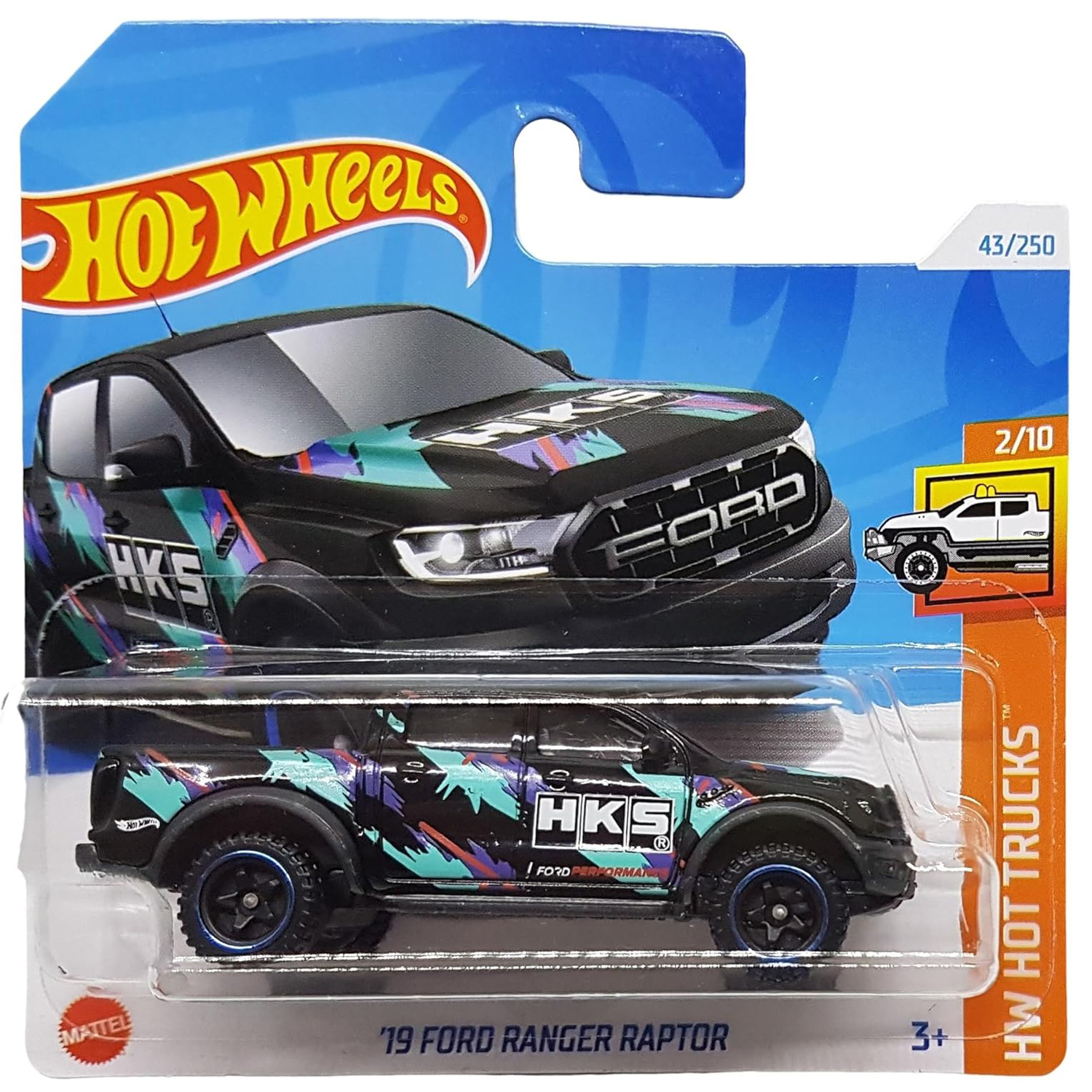 Автомобиль Hot Wheels Ford 1:64 5785-A43-HTC29 - фото 1
