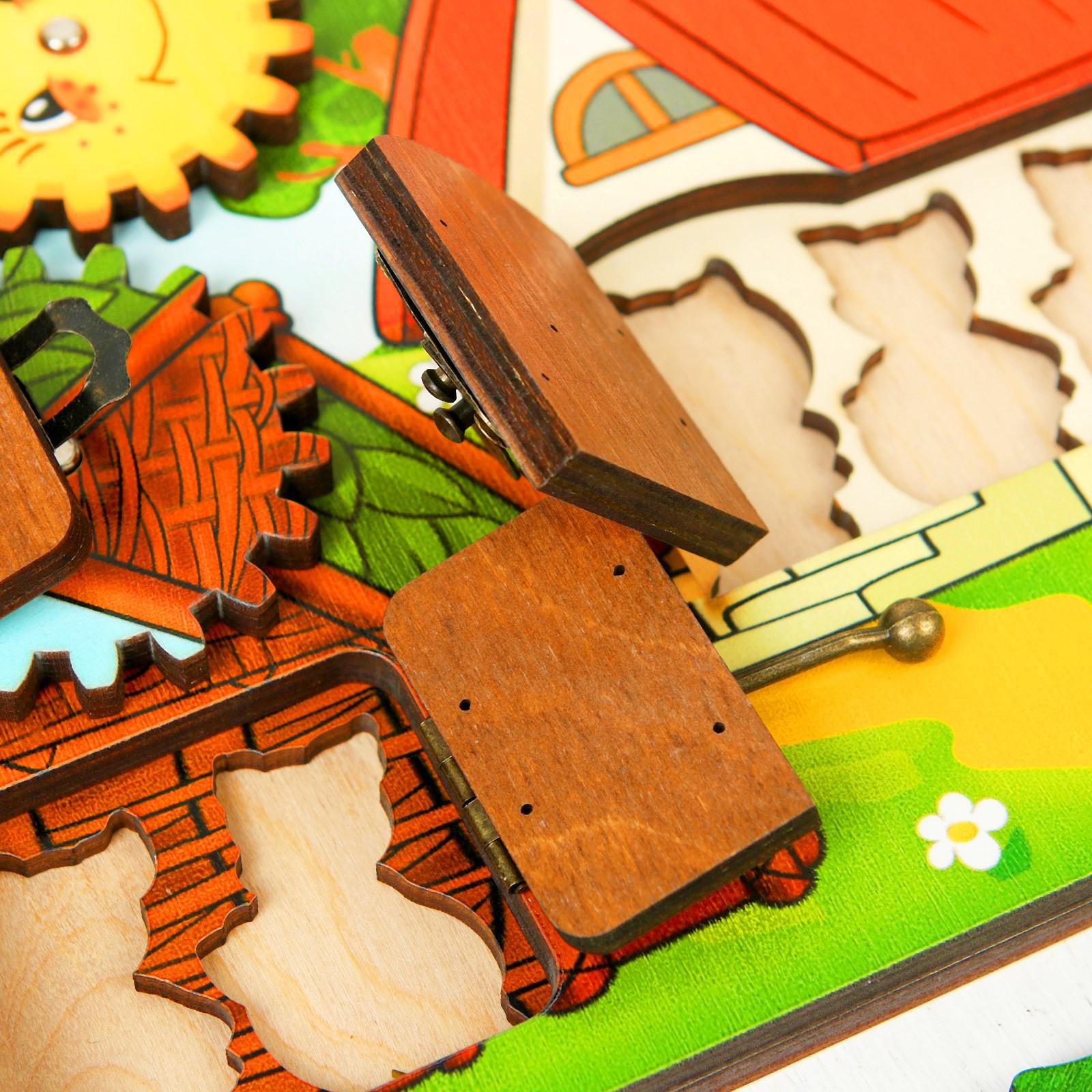 Игрушка Zabiaka бизиборд - фото 4