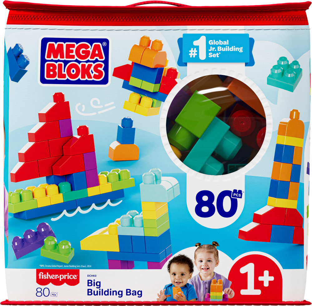 Конструктор Mega Bloks First Builders 80 дет. - фото 2