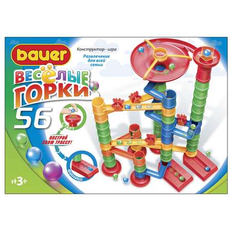 Конструктор BAUER Весёлые горки блочный