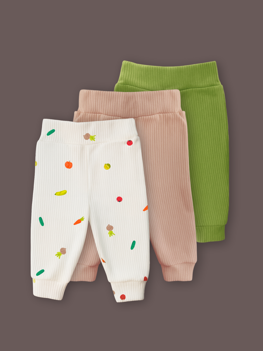 Штанишки 3 шт ШВЕЙНЫЕ ИСТОРИИ ползовощи - фото 1