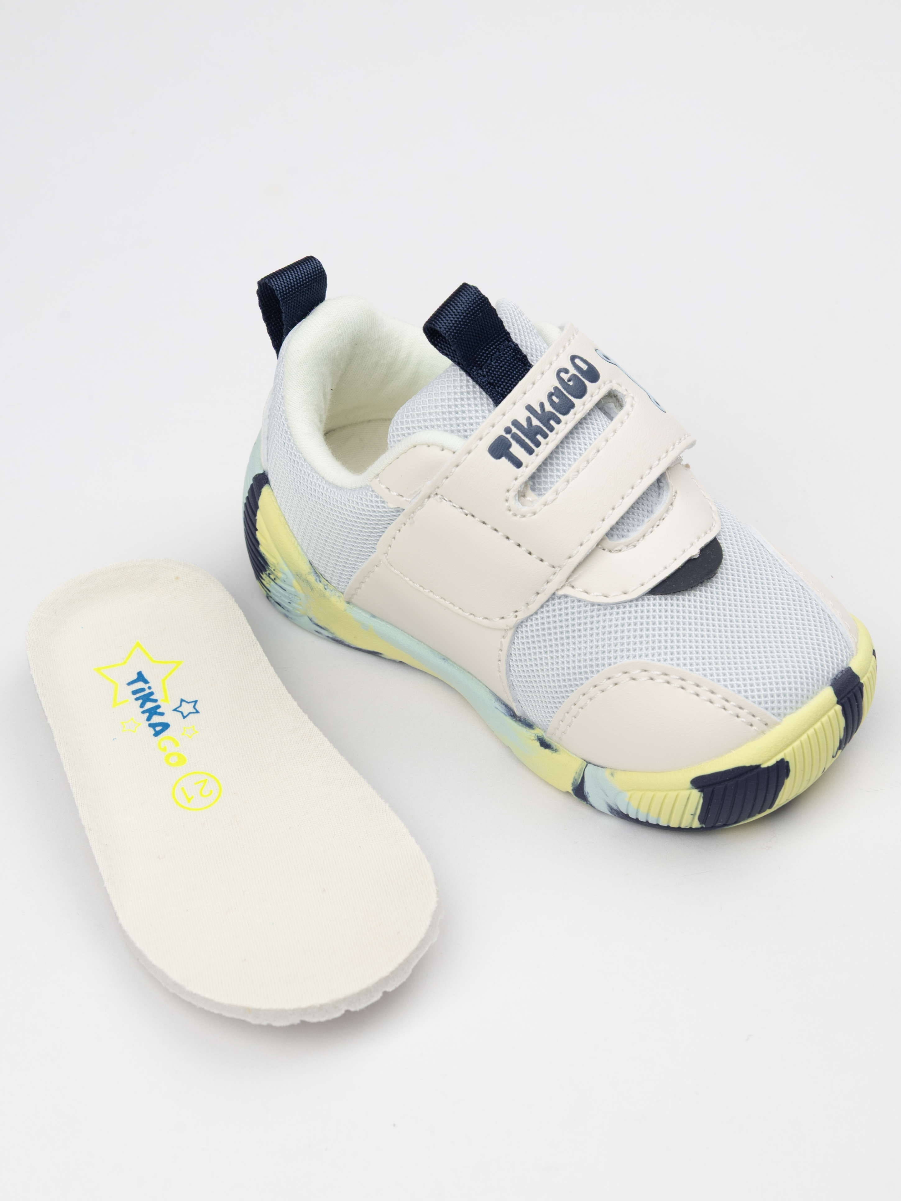 Кроссовки TikkaGo 2G11_21139_beige-blue - фото 8