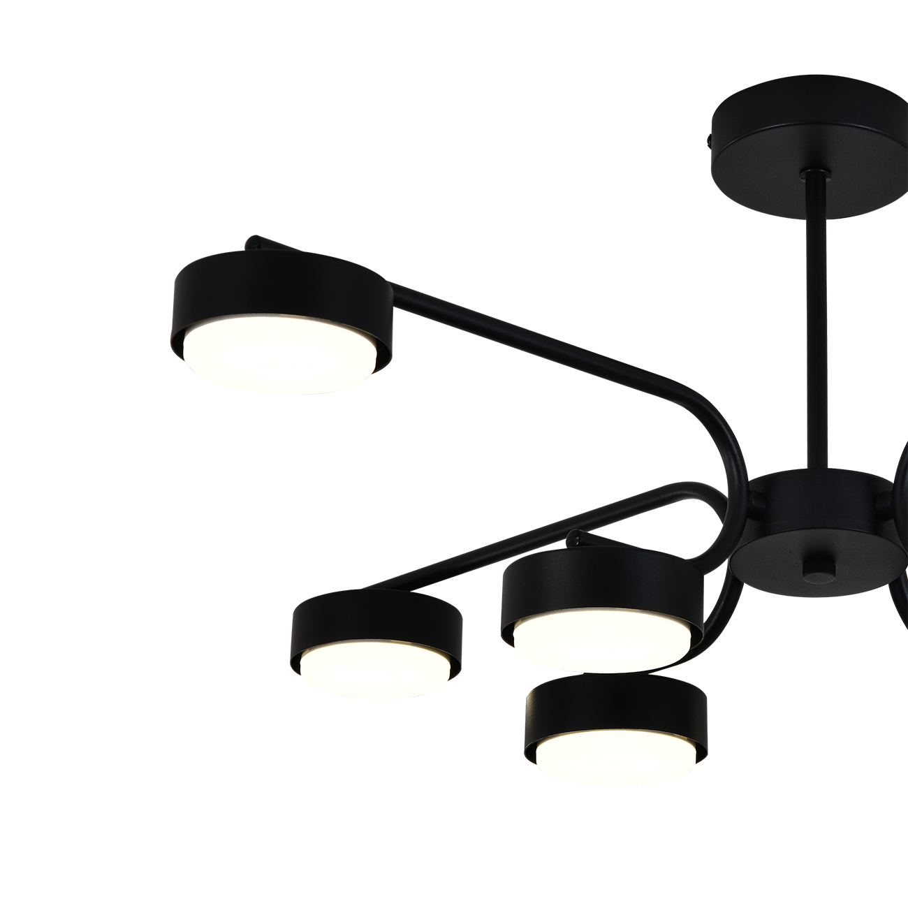Светильник ESCADA 100007/8R GX53*15W Black - фото 3