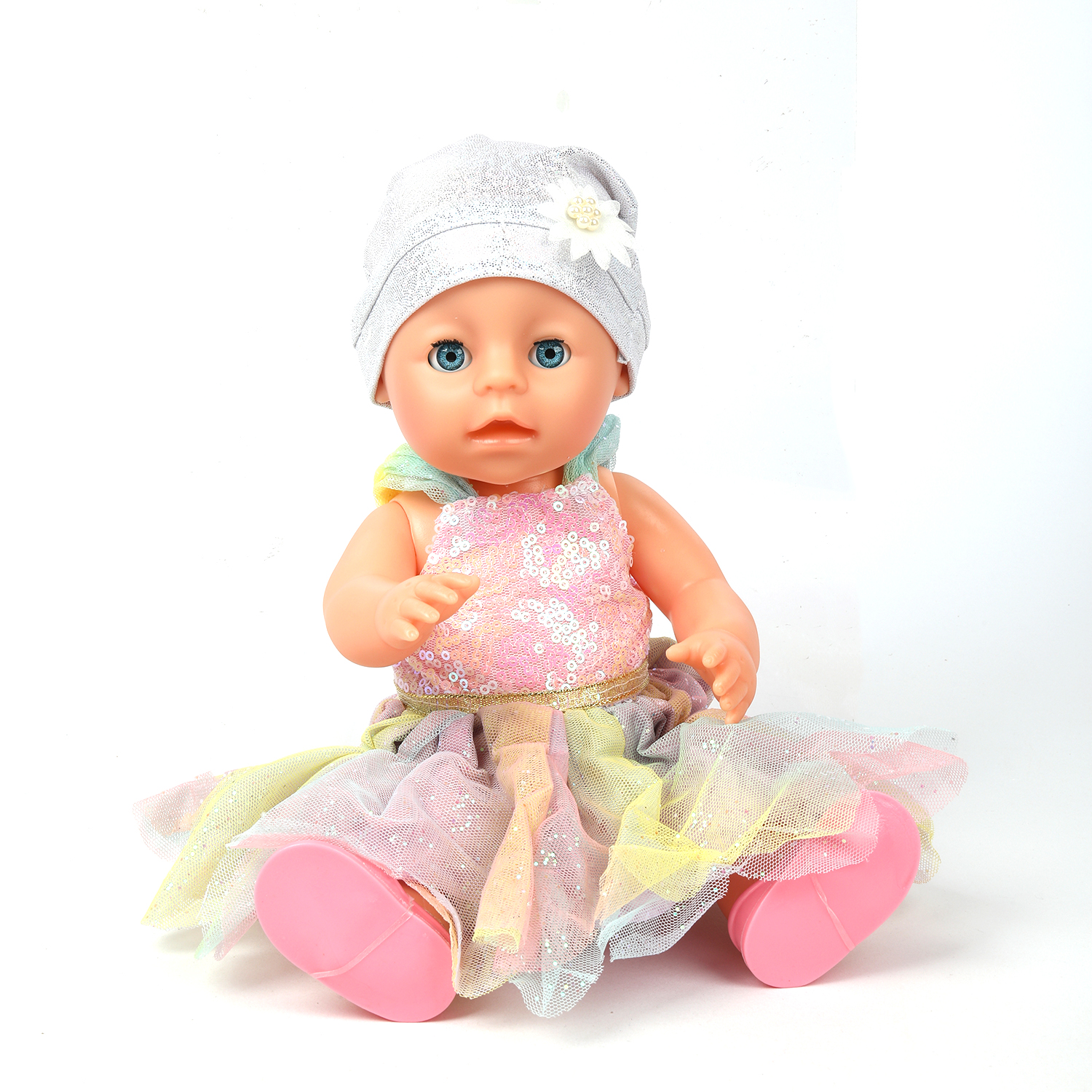Кукла пупс Карапуз высота 30 см 388510 - фото 2