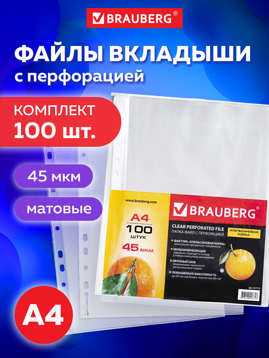 Файл Brauberg А4 - фото 1