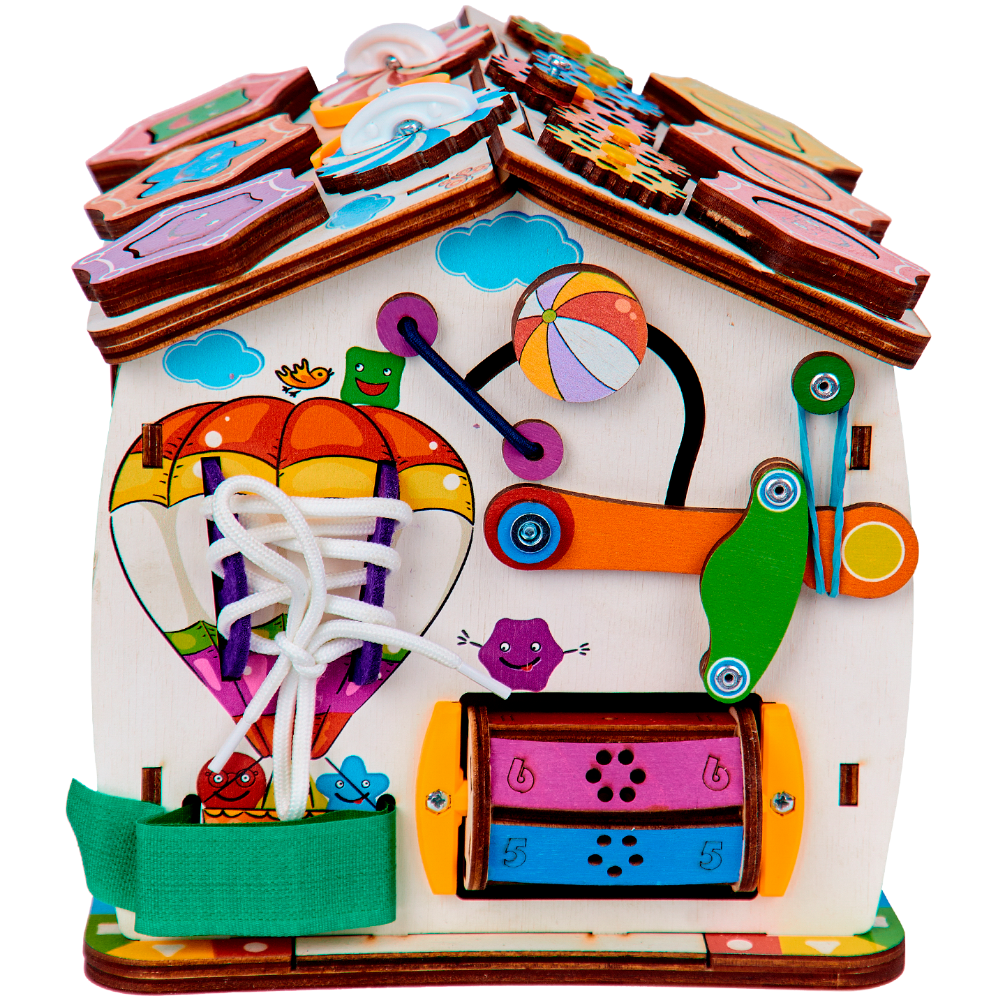 Игрушка Evotoys бизиборд - фото 23