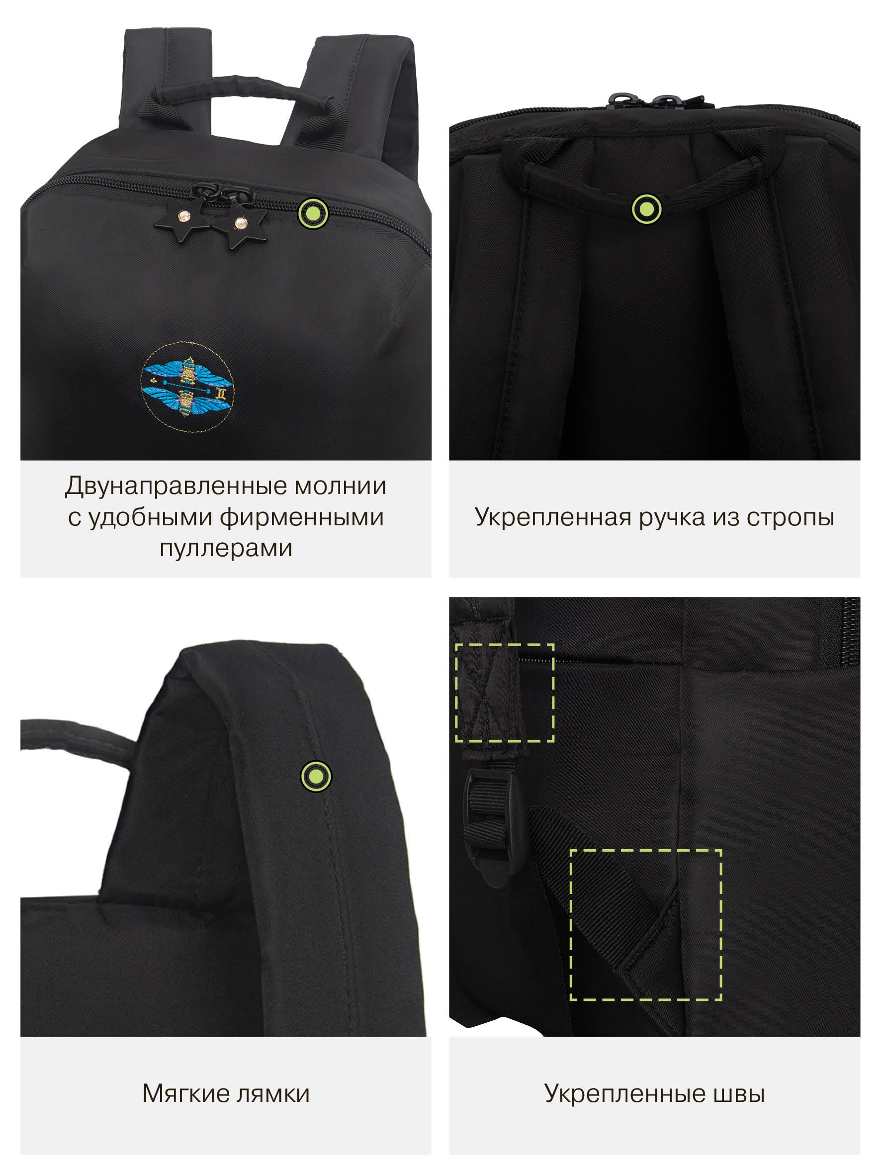 Рюкзак Grizzly Близнецы - фото 11