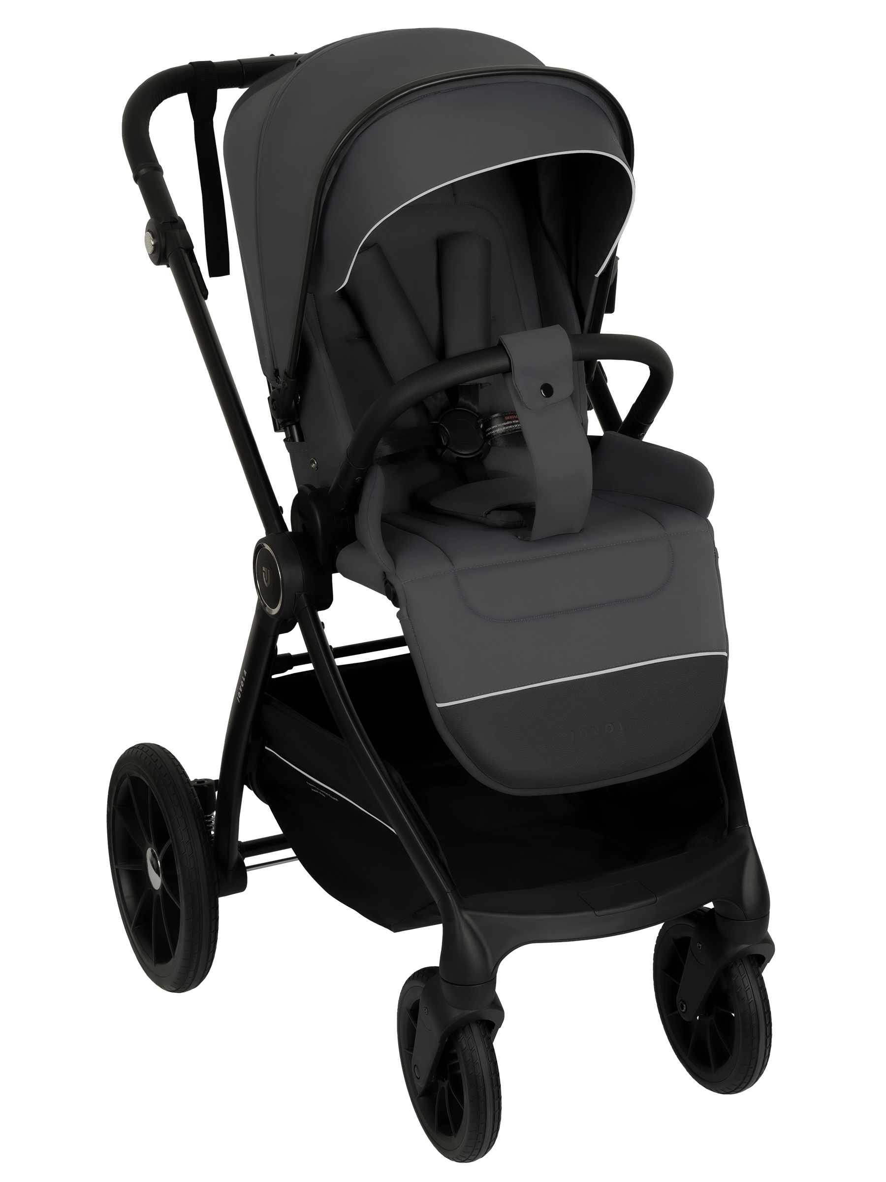 Коляска прогулочная JOVOLA LYRA серый - фото 17