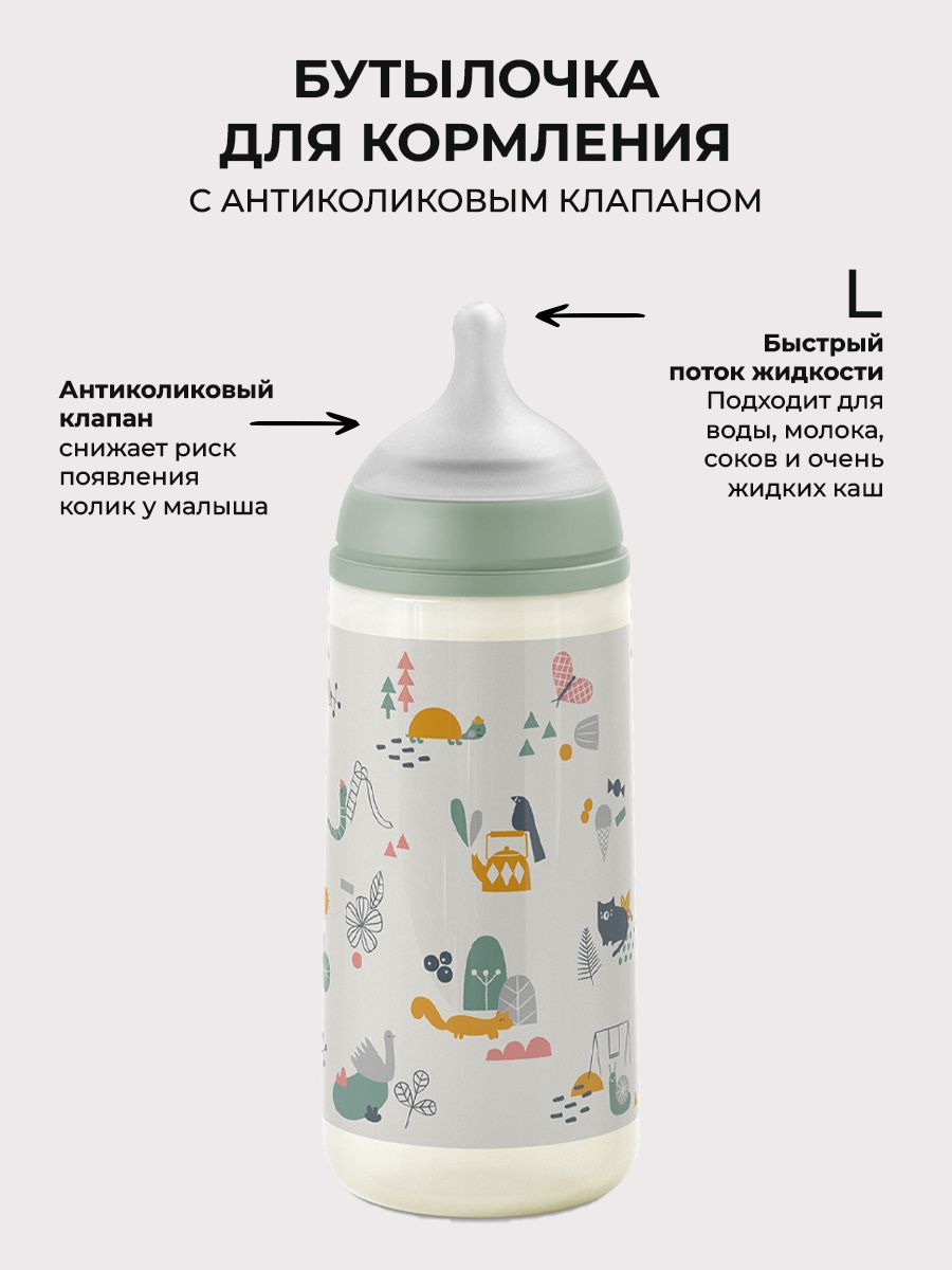Бутылочка Suavinex 360 мл - фото 2