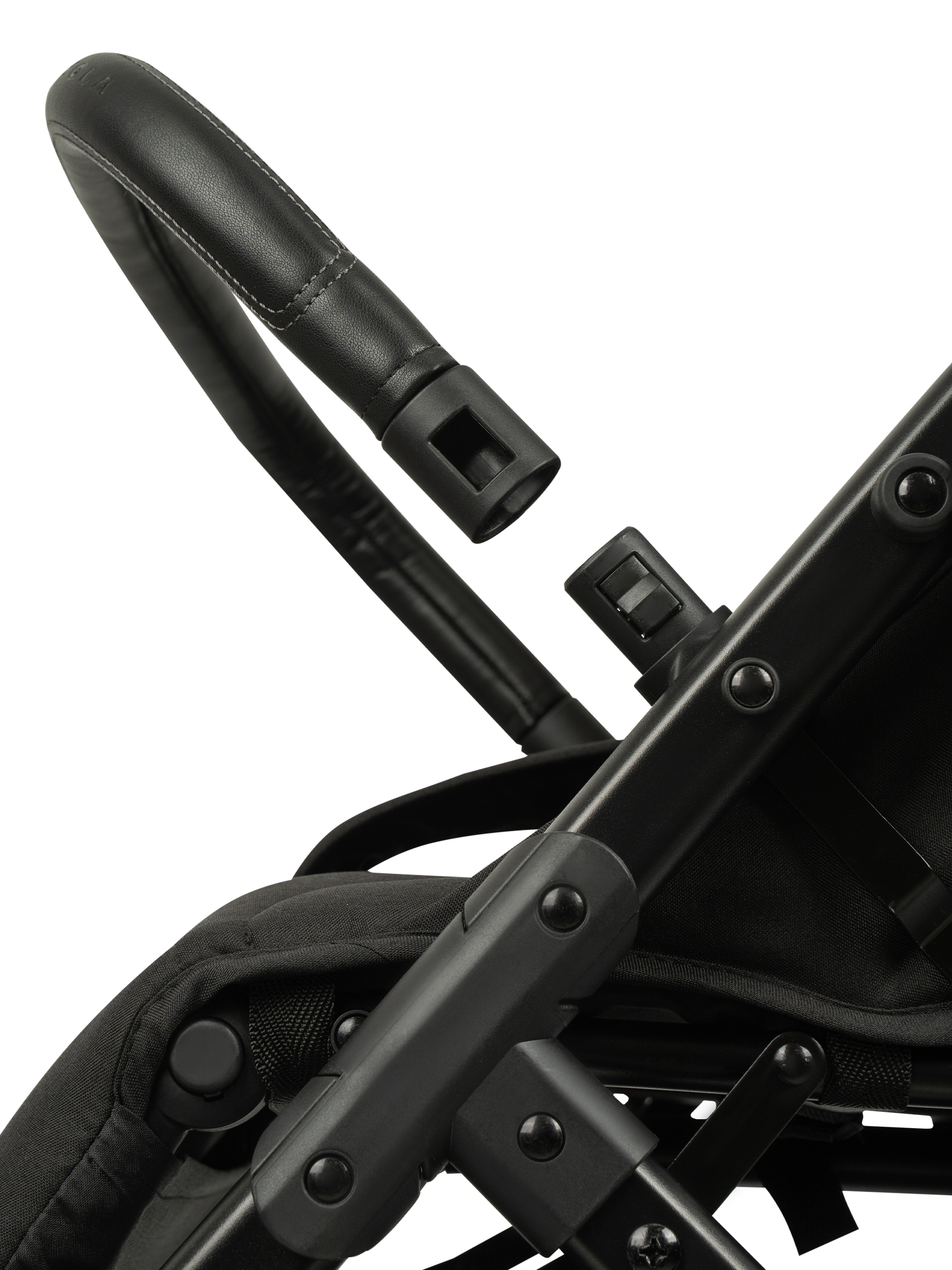 Коляска прогулочная JOVOLA LUNA черный - фото 13