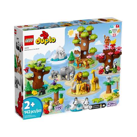 Конструктор LEGO DUPLO Wild Animals of the World блочный
