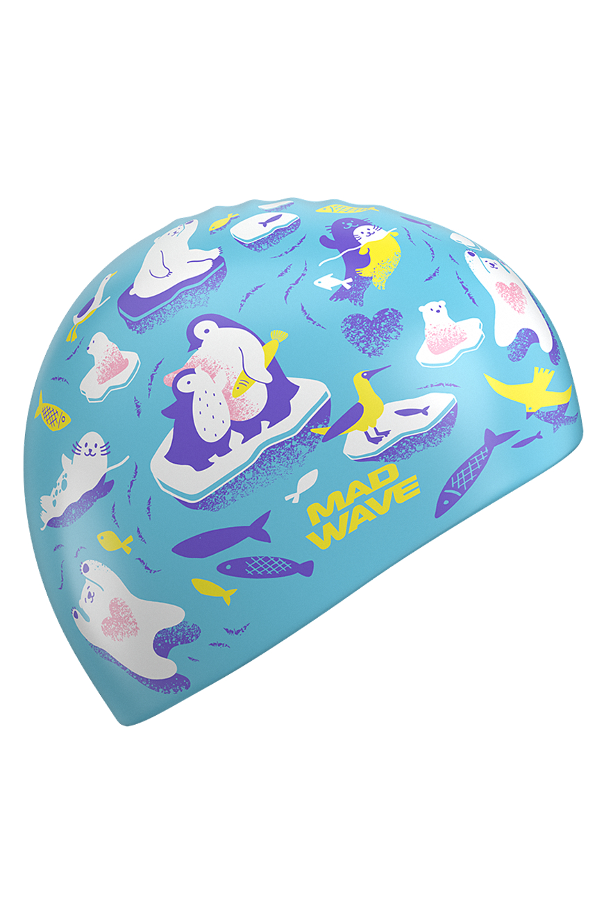 Шапочка для плавания Mad Wave Arctic - фото 2