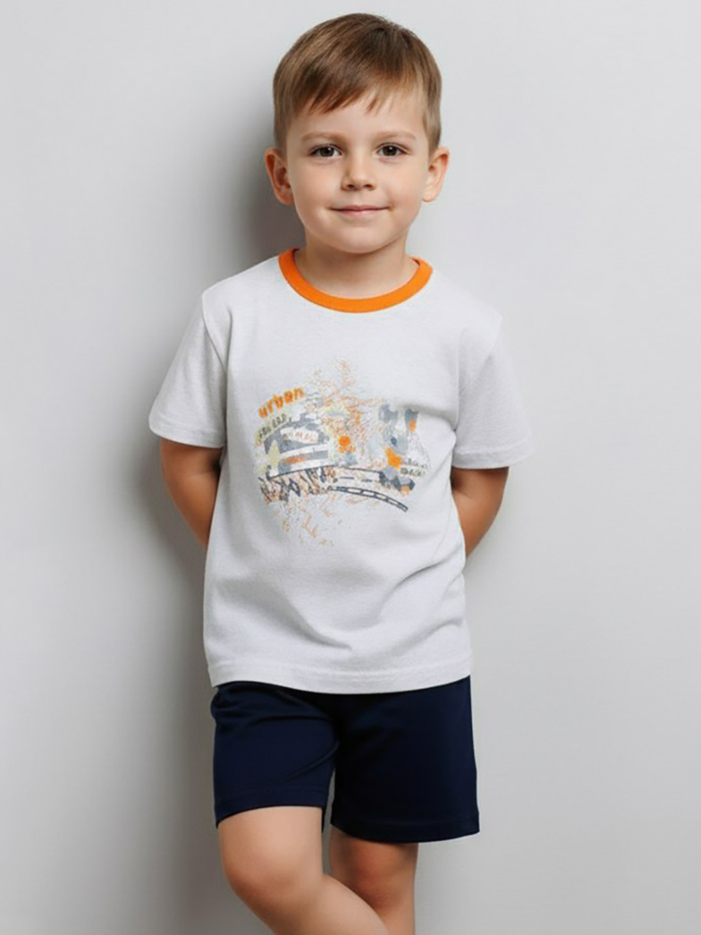 Футболка и шорты VGtrikotazh d6014 - фото 1