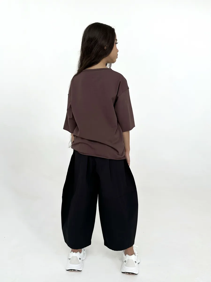Футболка ROOMY ESSENCE BASICshirt/brown - фото 2
