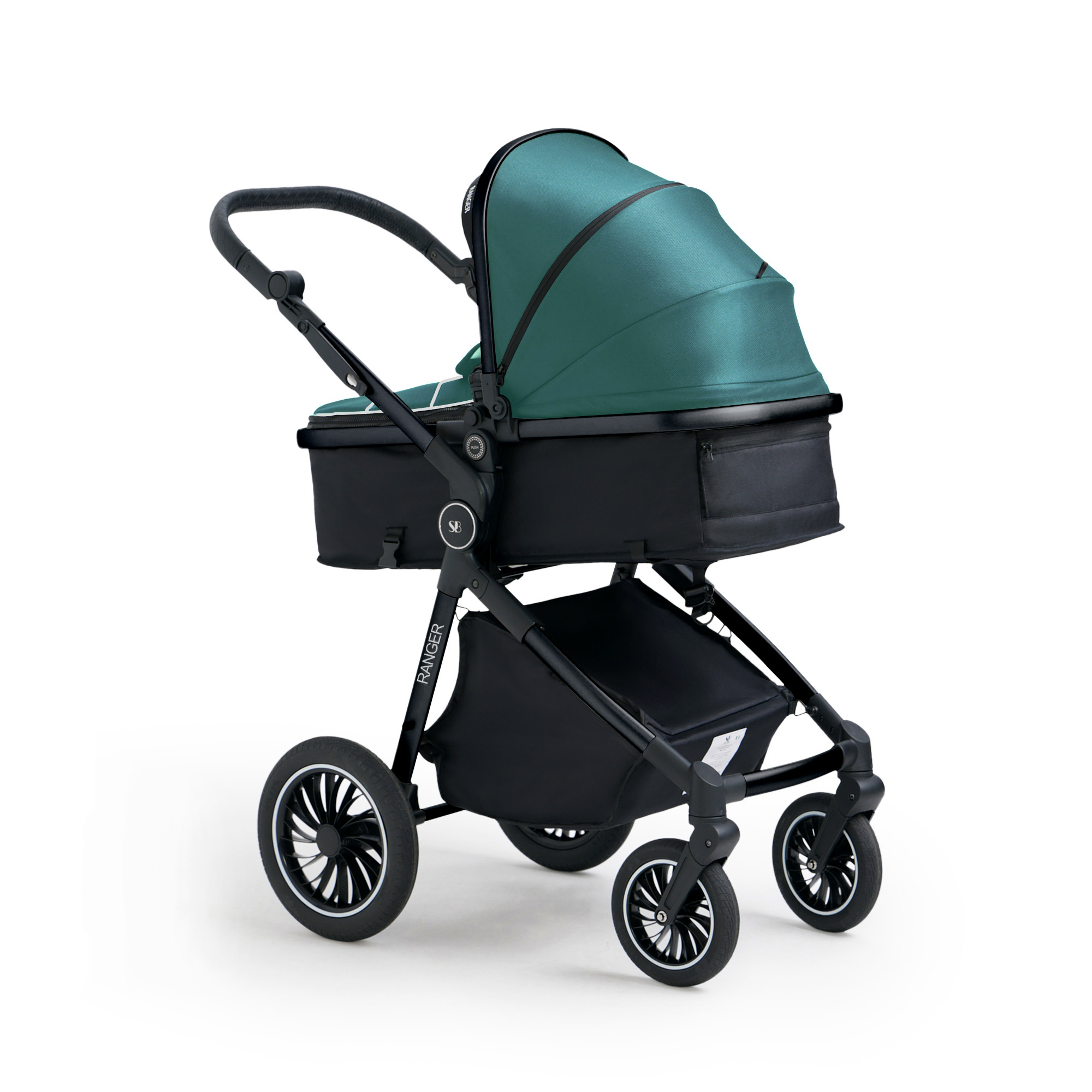Коляска трансформер Sweet Baby зеленый - фото 23