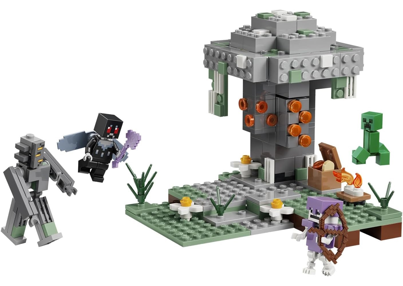 Конструктор LEGO Minecraft Бледный сад 243 дет. - фото 2
