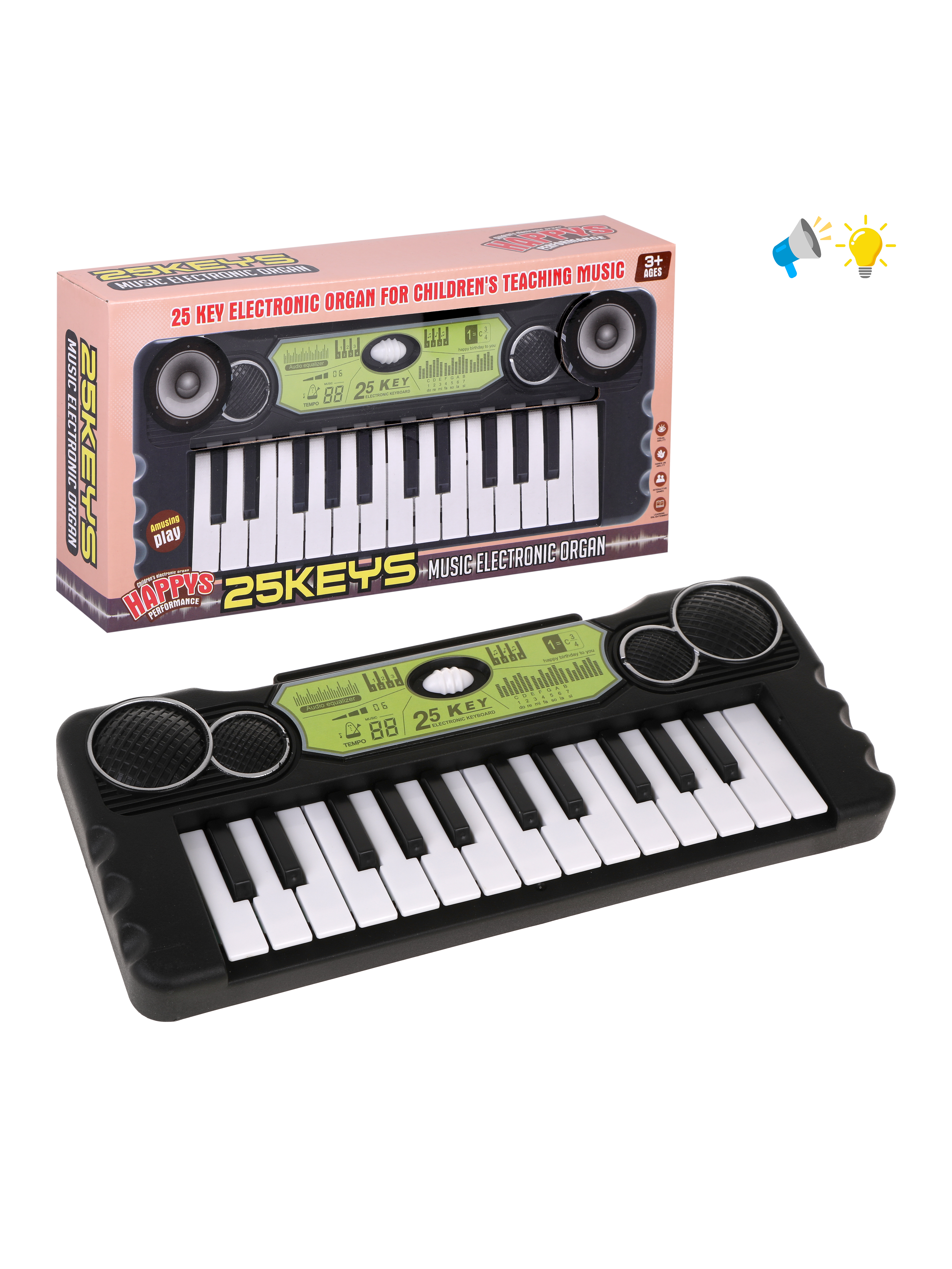 Игрушка музыкальная Наша Игрушка синтезатор - фото 1