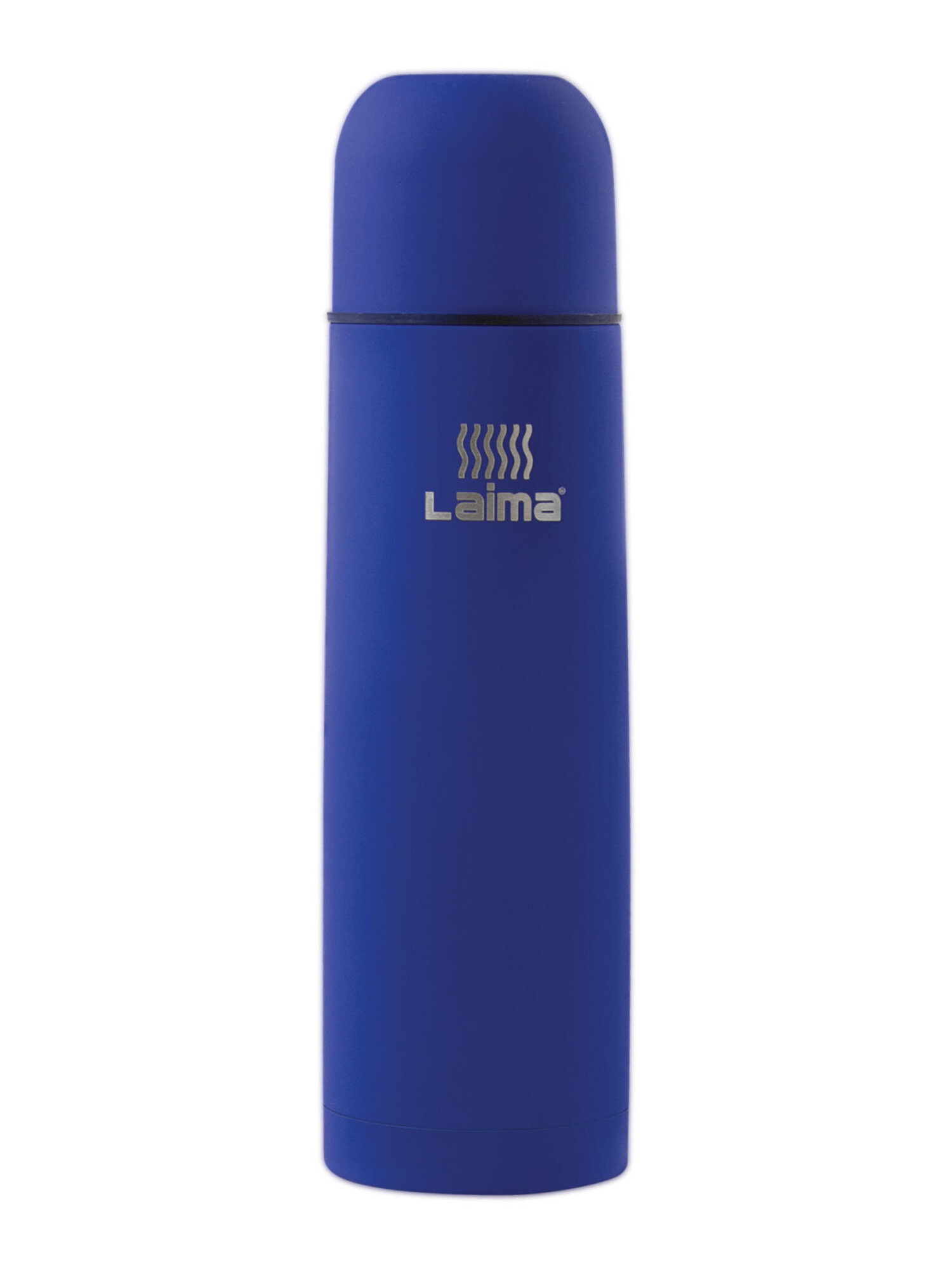 Термос Лайма классический с узким горлом 0.5 л нержавеющая сталь синий - фото 15