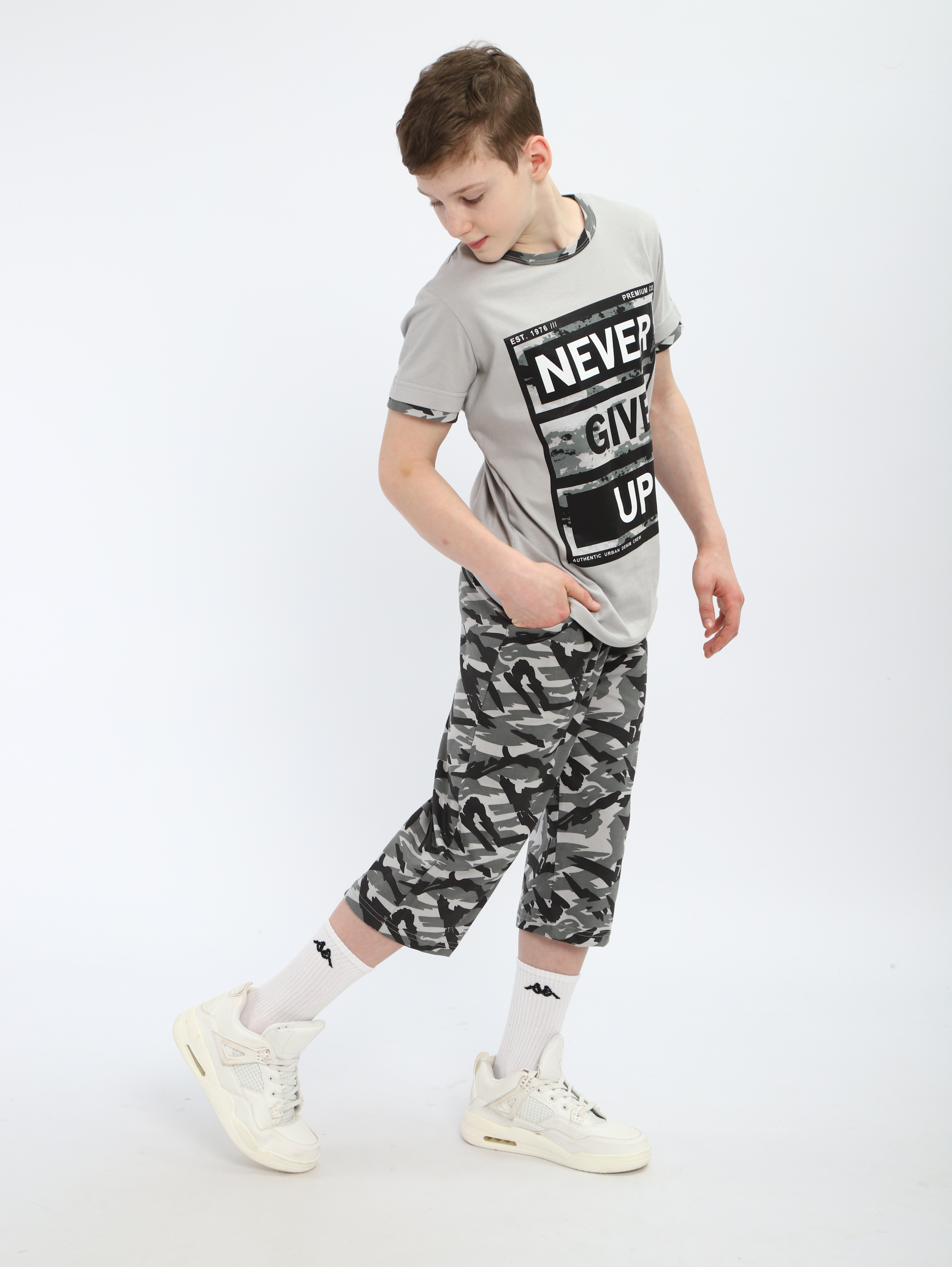 Костюм ЛАДОШКИ Комплект Победитель серый - фото 6