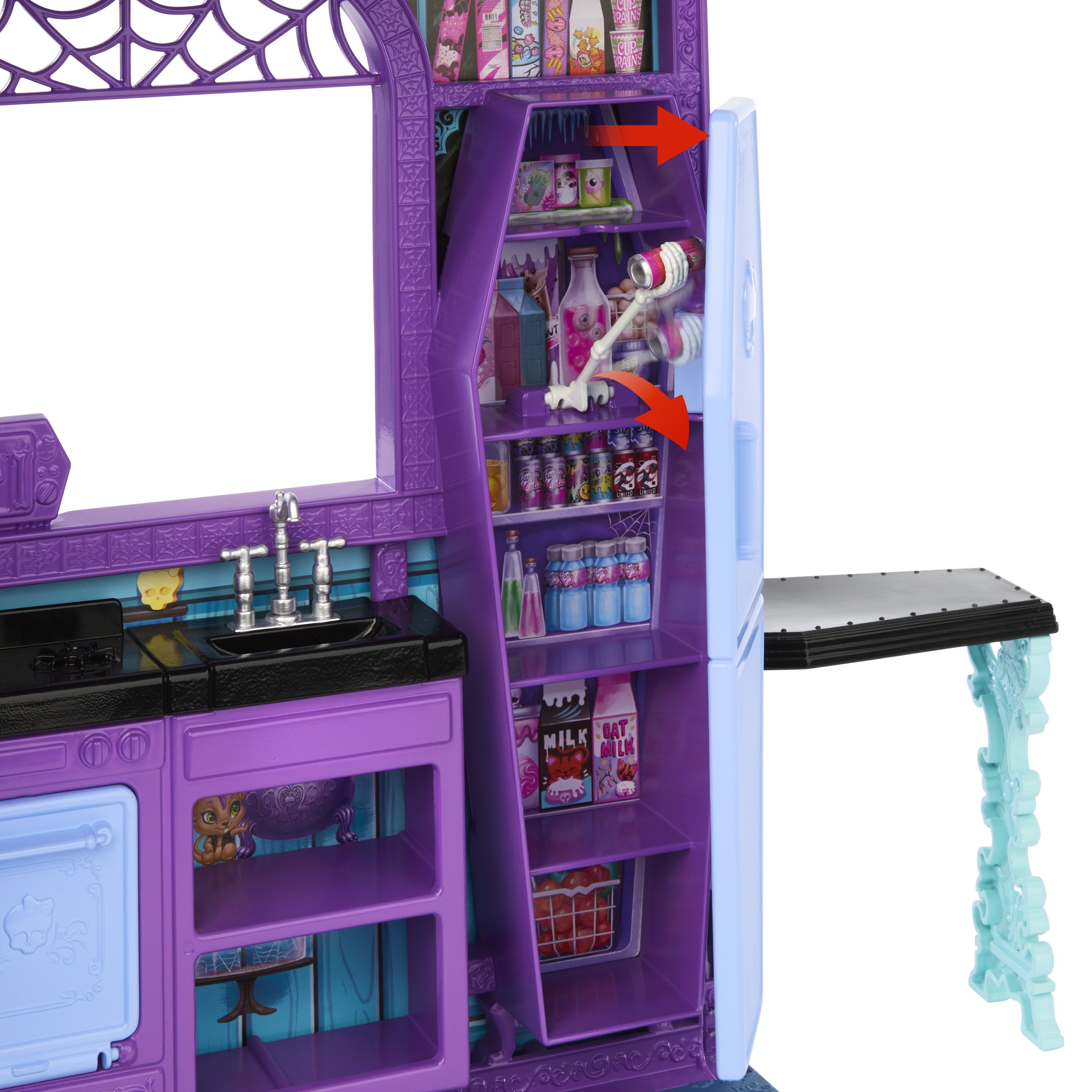 Домик для кукол Monster High с мебелью JBF16 - фото 5