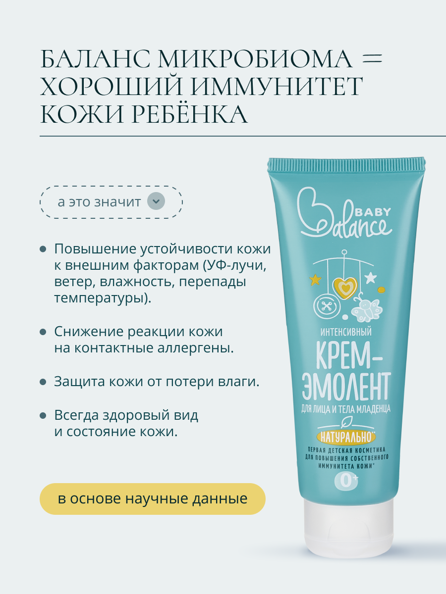 Крем Baby Balance Интенсивный 75 мл - фото 4