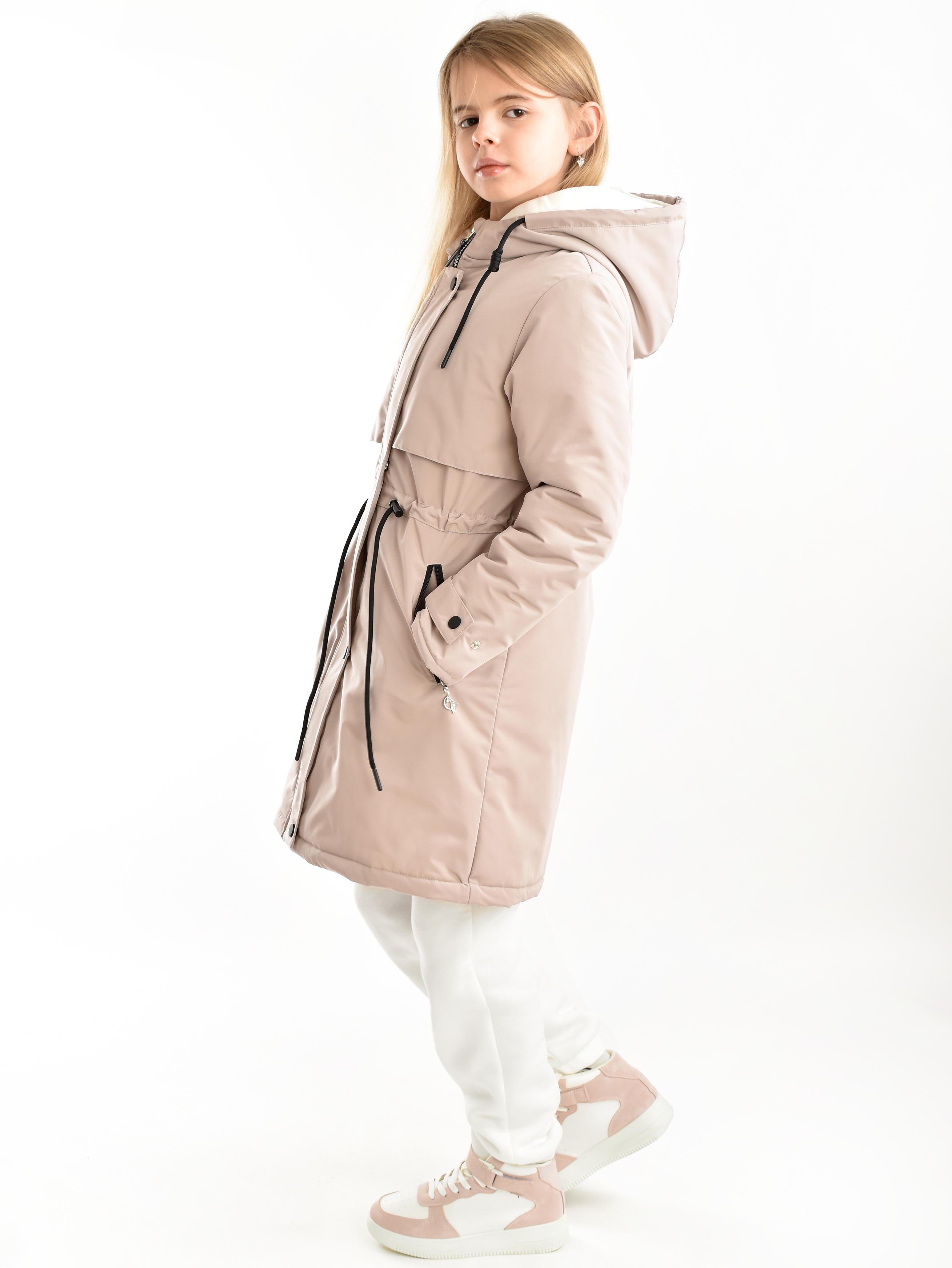 Парка AllisZhuk 00_451/бежевый - фото 1