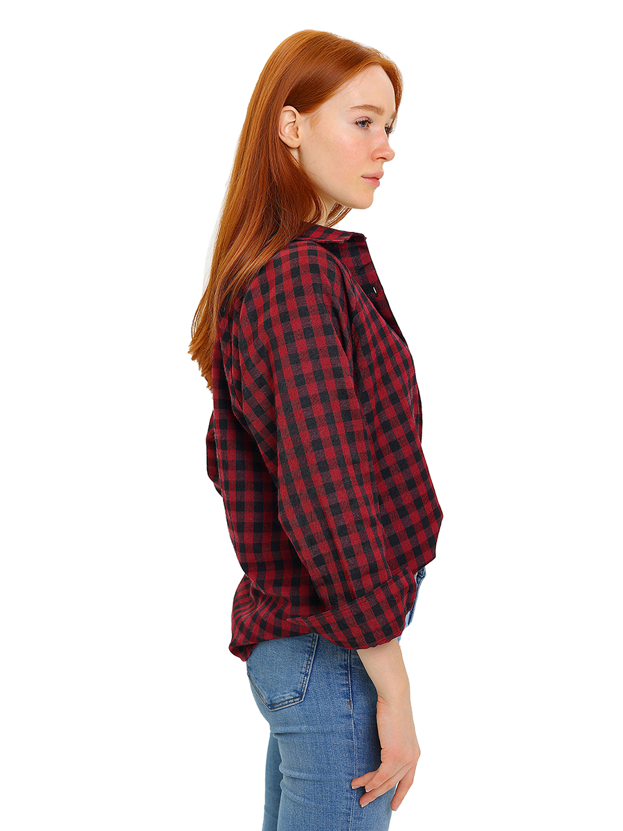 Рубашка АЙАС 116-00-23/бордо - фото 6