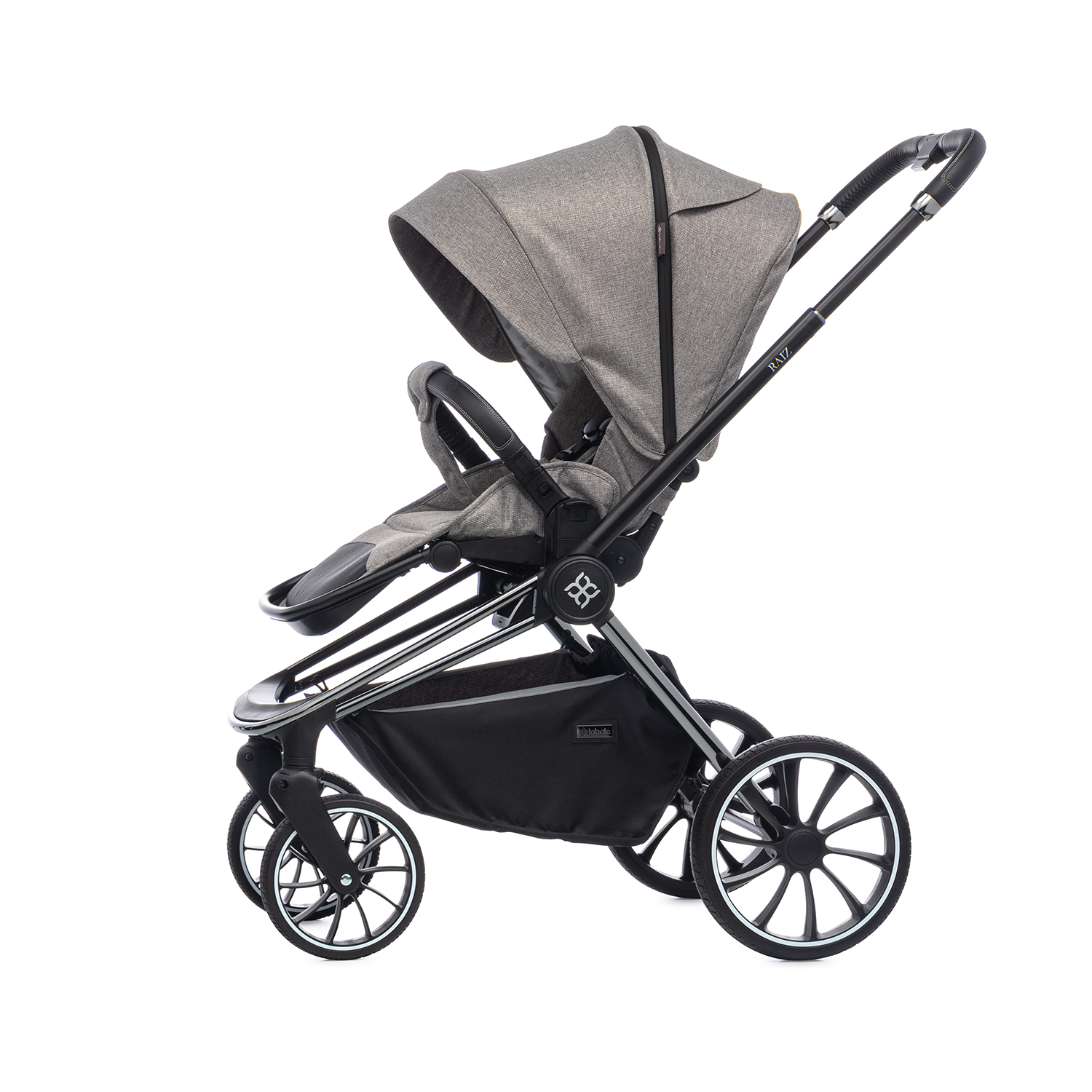 Коляска 2в1 Labala Raiz Light grey - фото 15