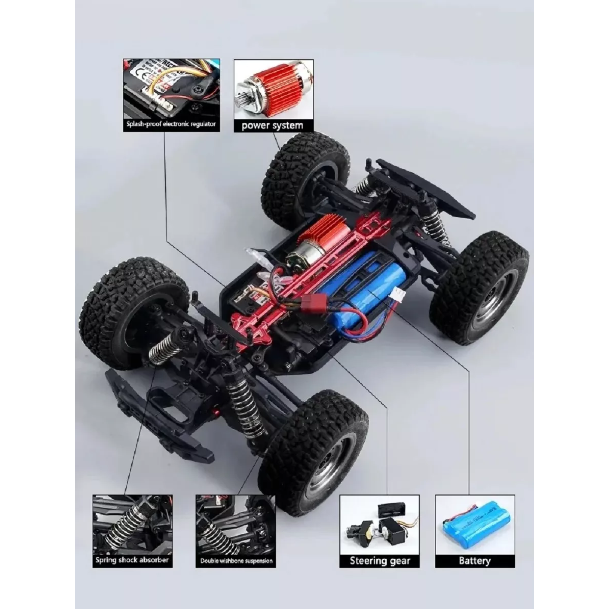 Автомобиль РУ RUSH CONTROL 1:16 - фото 11