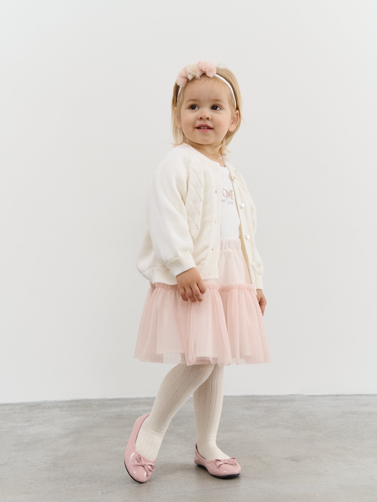 Кардиган BUNGLY 1R9094/Снежинка - фото 2