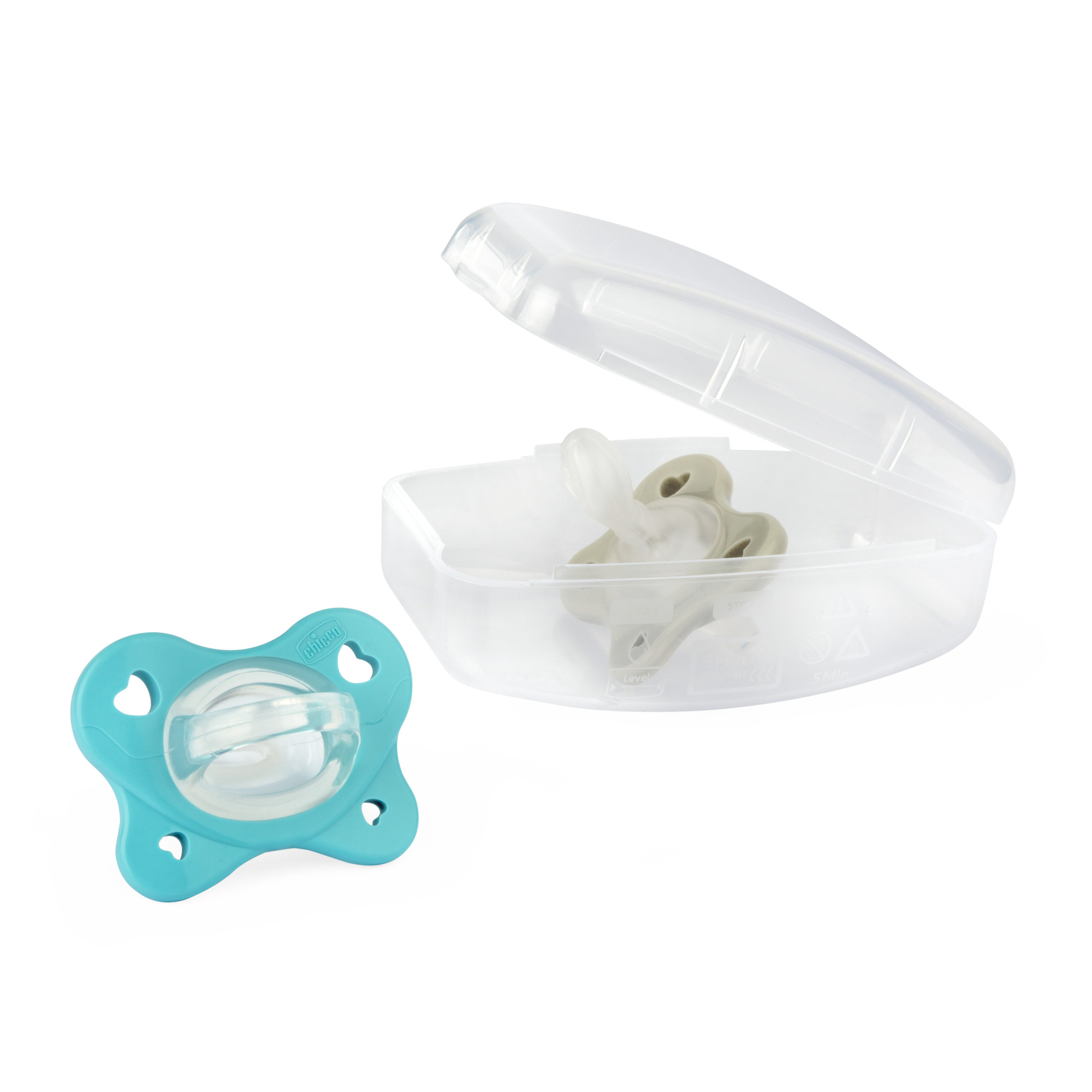 Пустышка Chicco силикон анатомическая от 6 мес. 2 шт. - фото 9