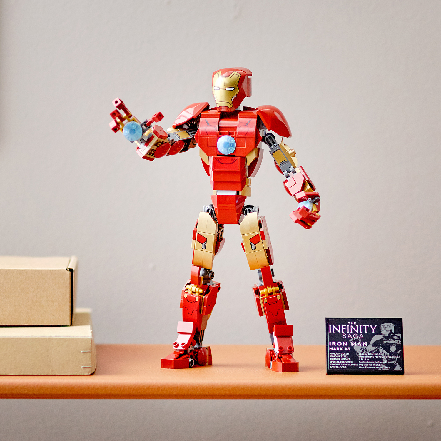 Конструктор LEGO Marvel Super Heroes Iron Man Figure - фото 8