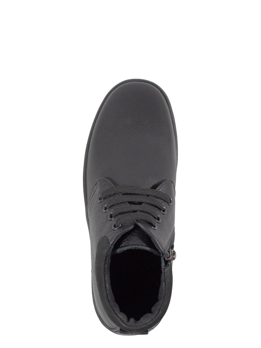 Ботинки Europen 2221002Б-СВ EUROPEN Ботинки для мальчика черный кожа - фото 3