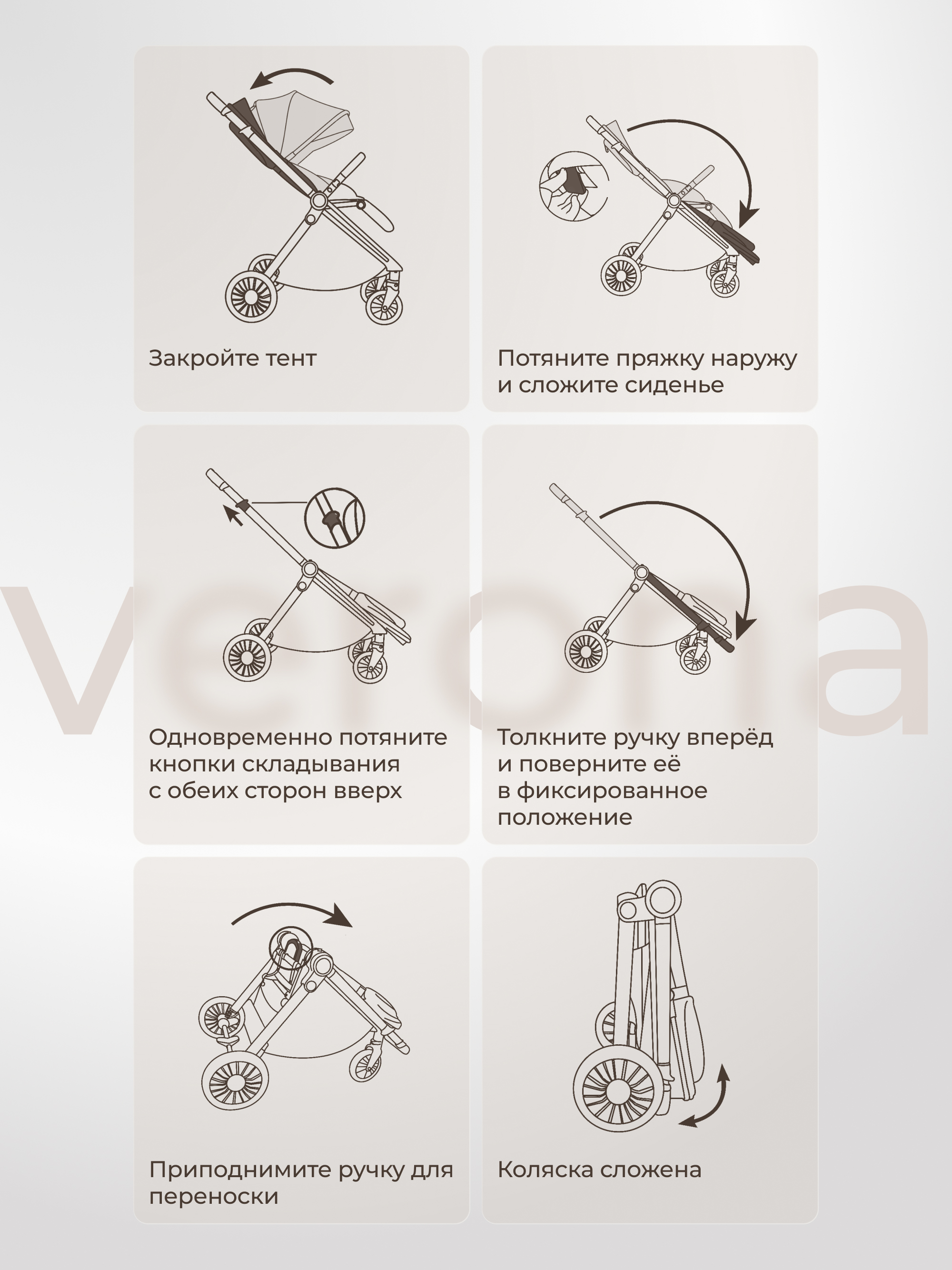 Коляска прогулочная UNIX Kids зеленый - фото 24