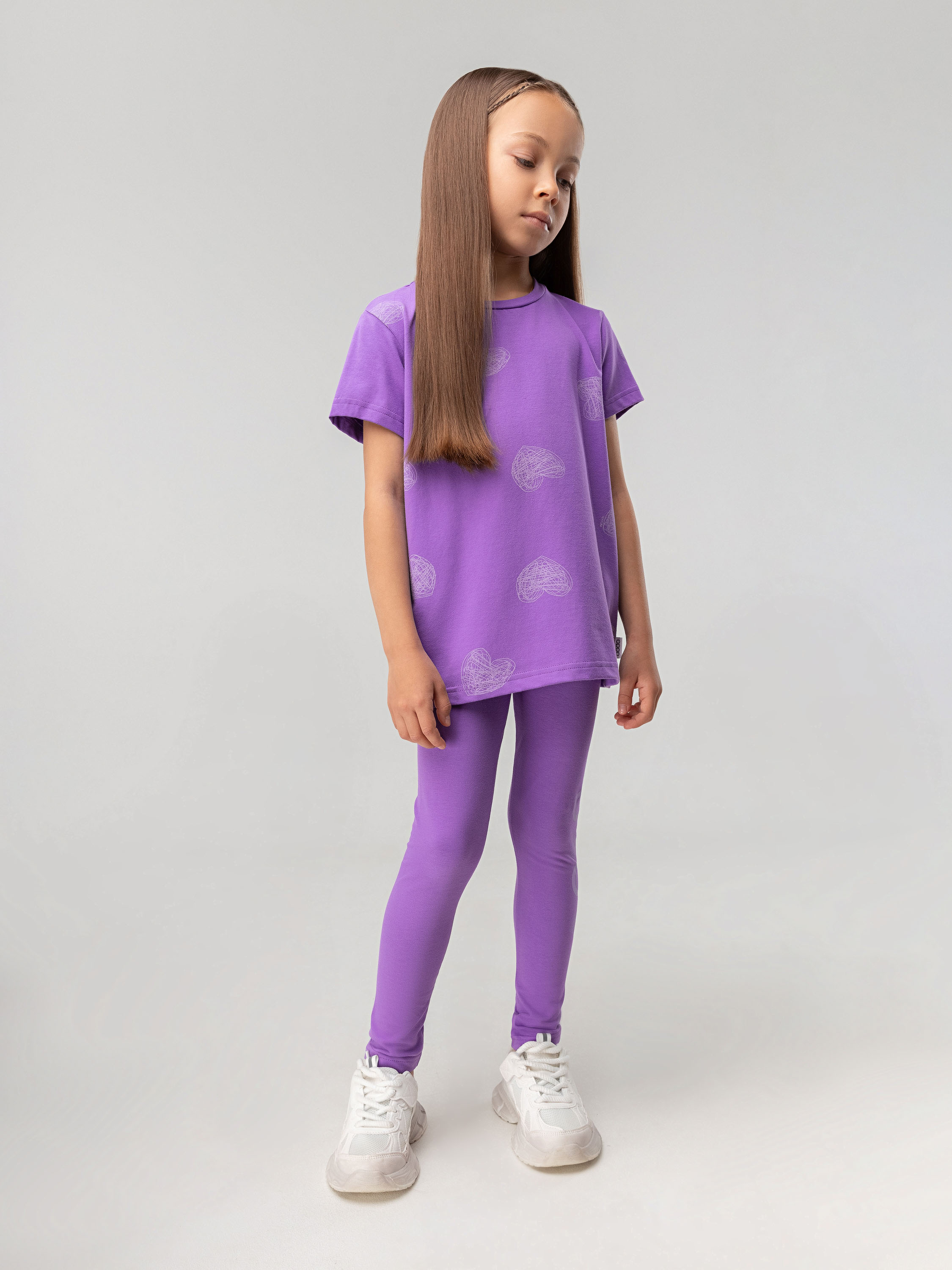 Лосины Bodo 15-166MU_фиолетовый - фото 2