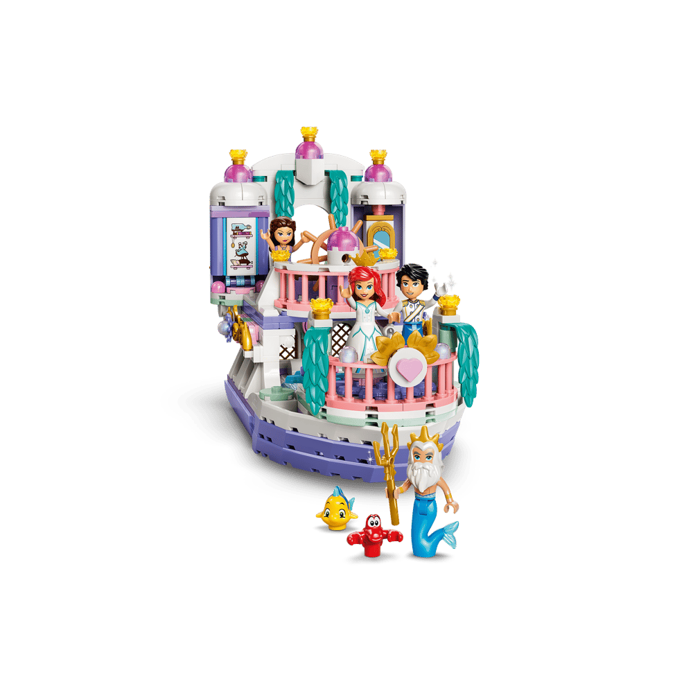 Конструктор LEGO Disney Свадебный корабль Ариэль 519 дет. - фото 4