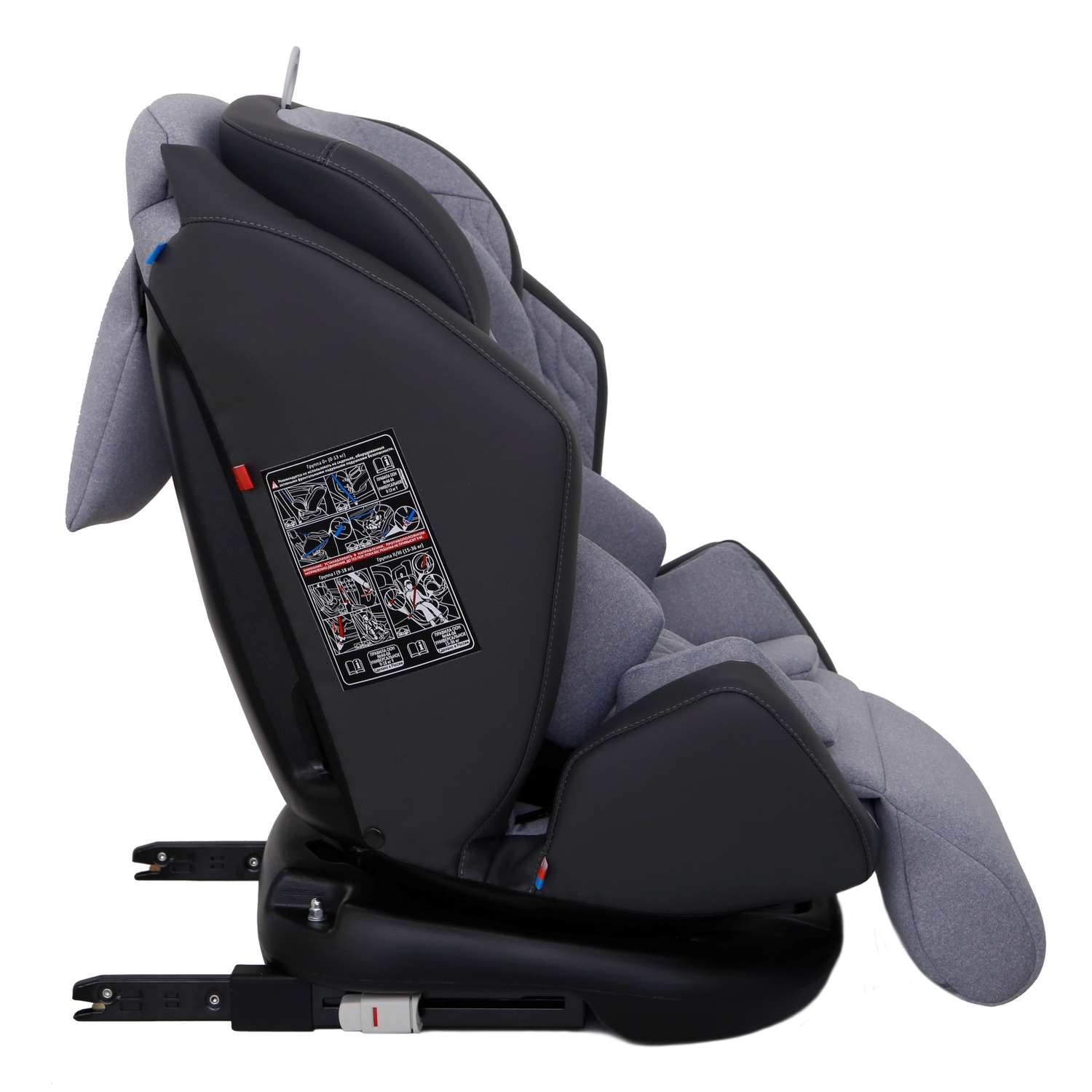 Автокресло Olsson Universe Grey Isofix 0+/1/2/3 (0-36 кг) - фото 18