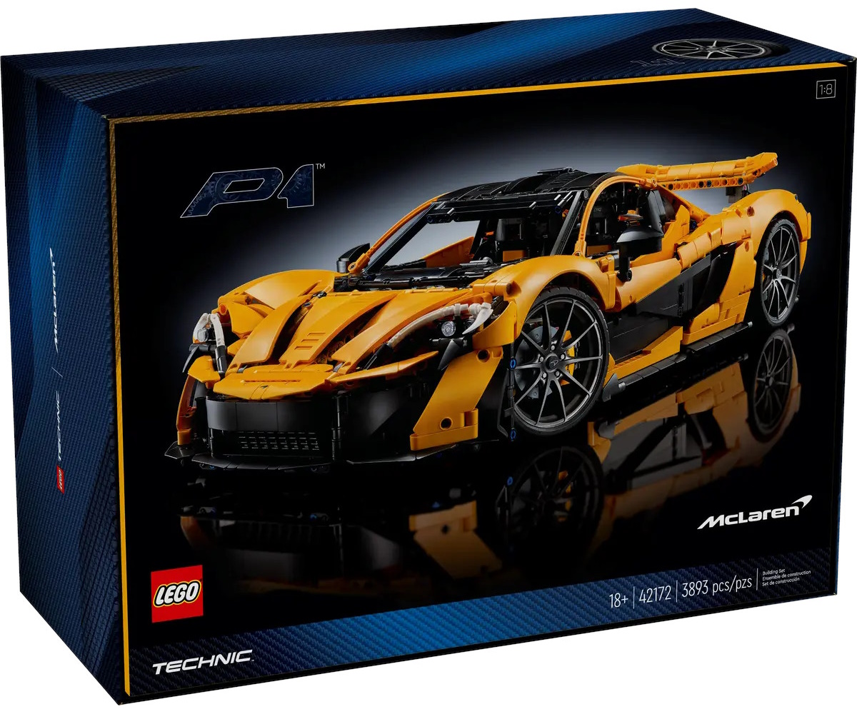Конструктор LEGO Technic McLaren P1 блочный - фото 7
