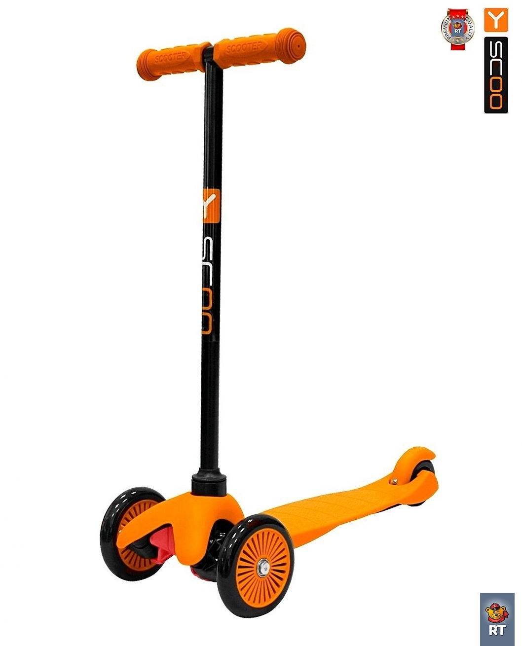 Самокат Y-Scoo трехколесный - фото 1
